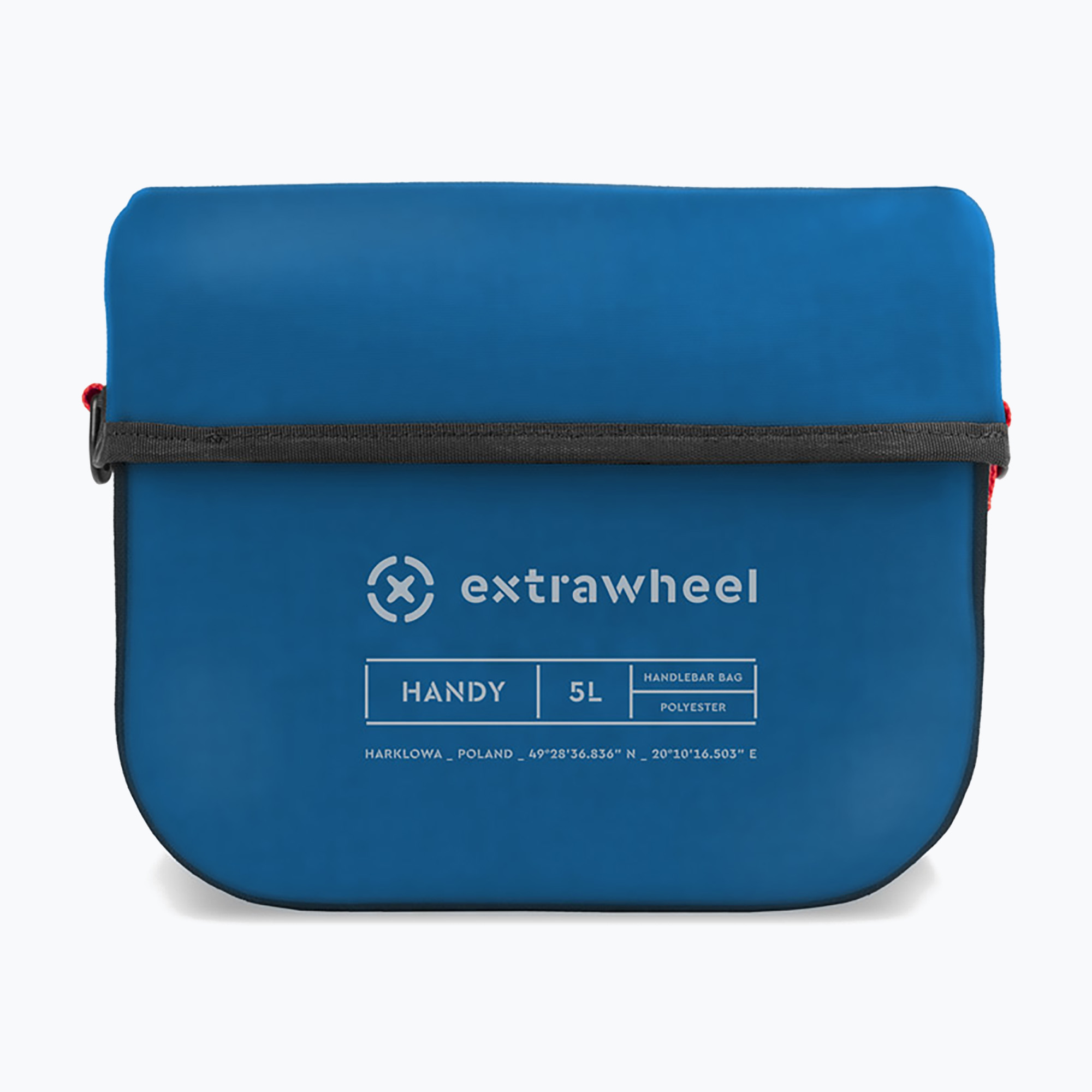 Kormánytáska Extrawheel Handy 5 l kék/fekete. Méret: 5 l