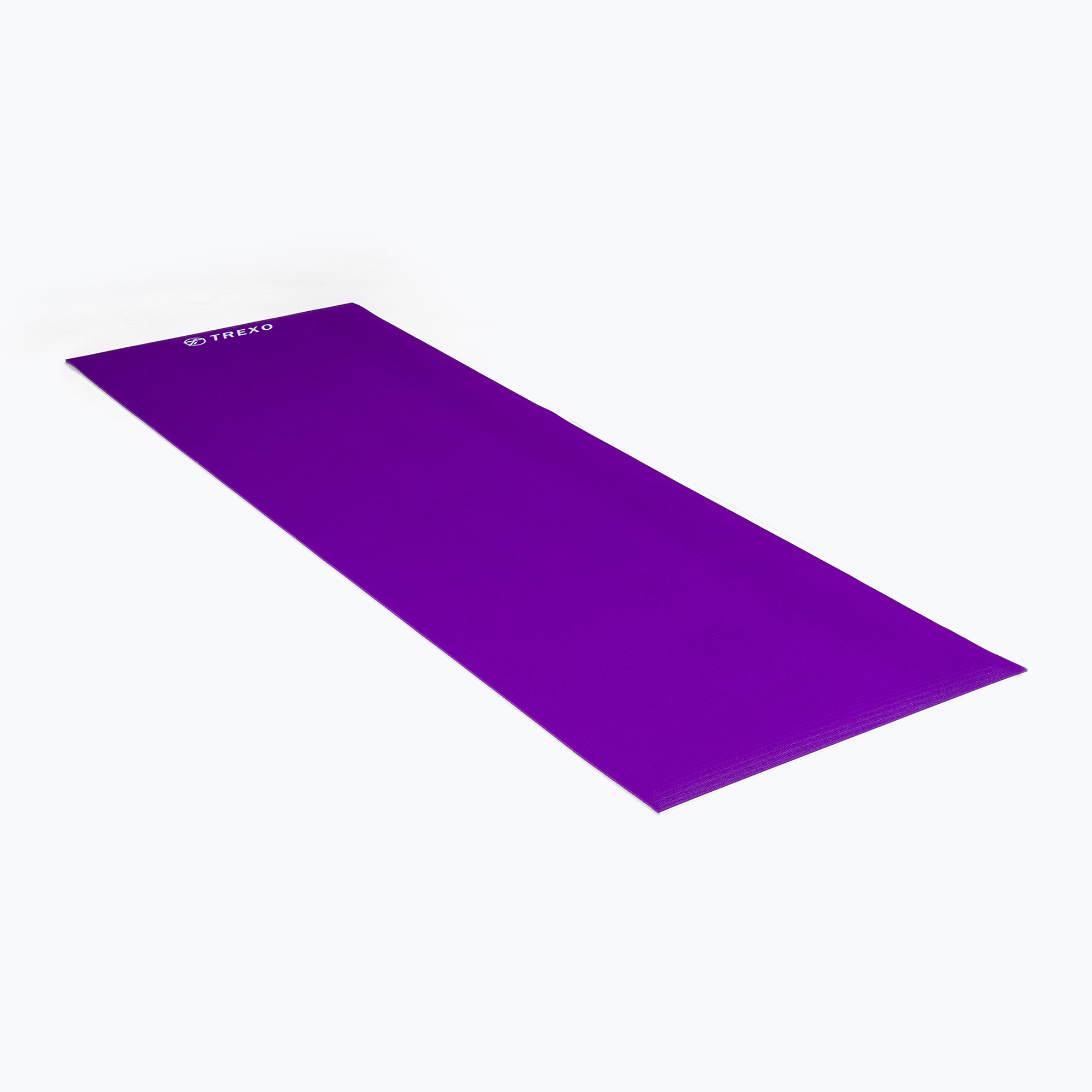 49%-kal olcsóbban.  TREXO jógaszőnyeg PVC 6 mm lila YM-P01F. Méret: 183 x 61 x 6
