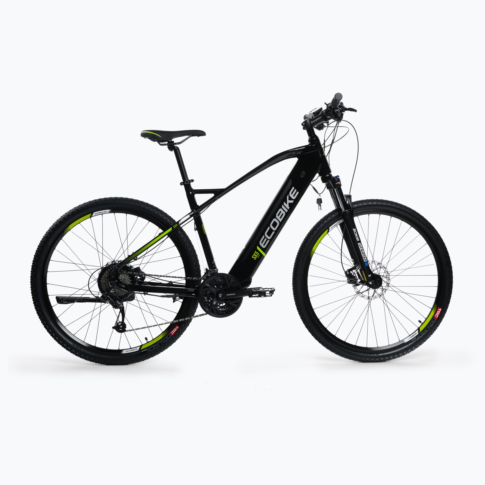 10%-kal olcsóbban.  Ecobike SX5 LG elektromos kerékpár 17.5Ah fekete 1010403. Méret: 20"