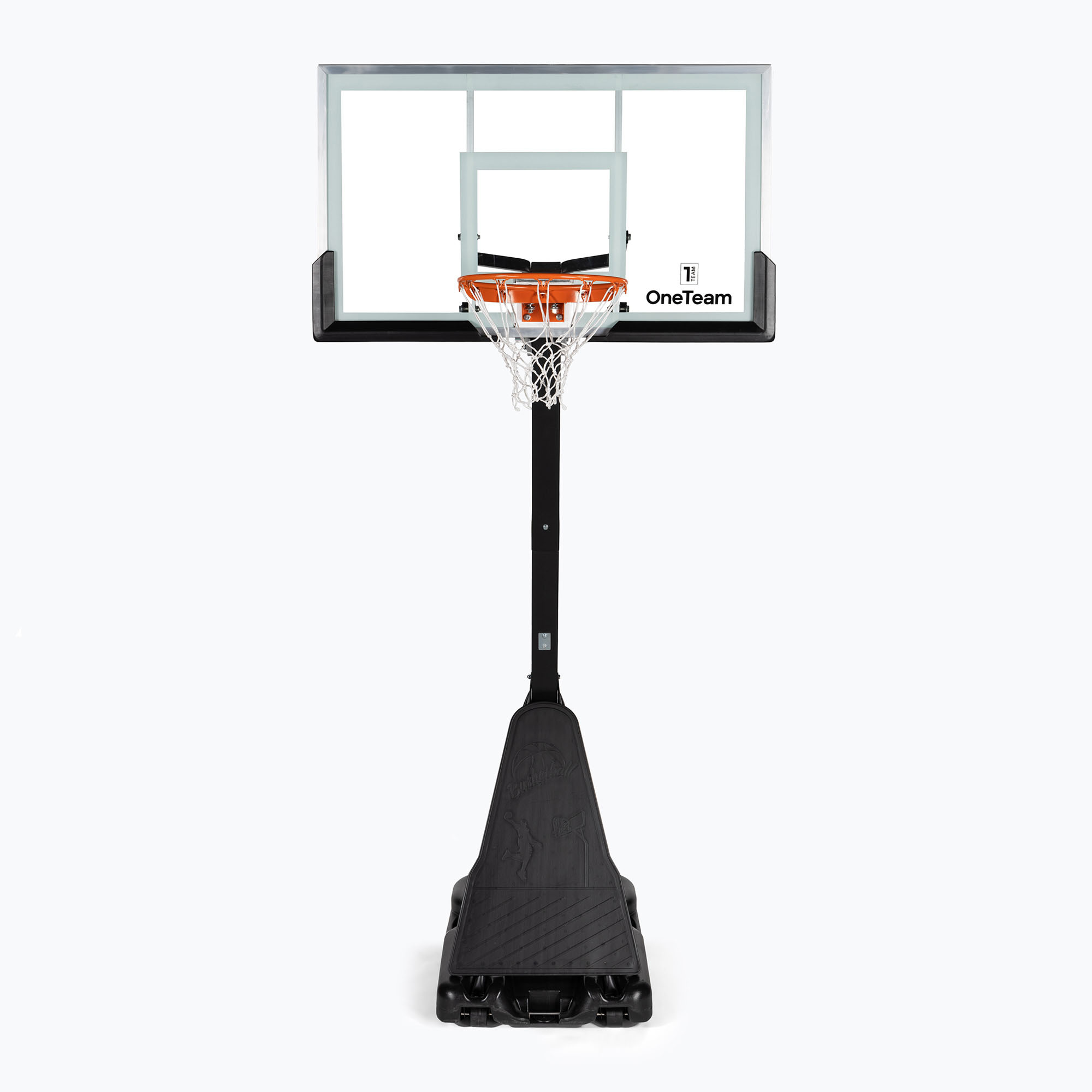 15%-kal olcsóbban.  OneTeam kosárlabda kosár BH01 fekete OT-BH01. Méret: 230-305 cm