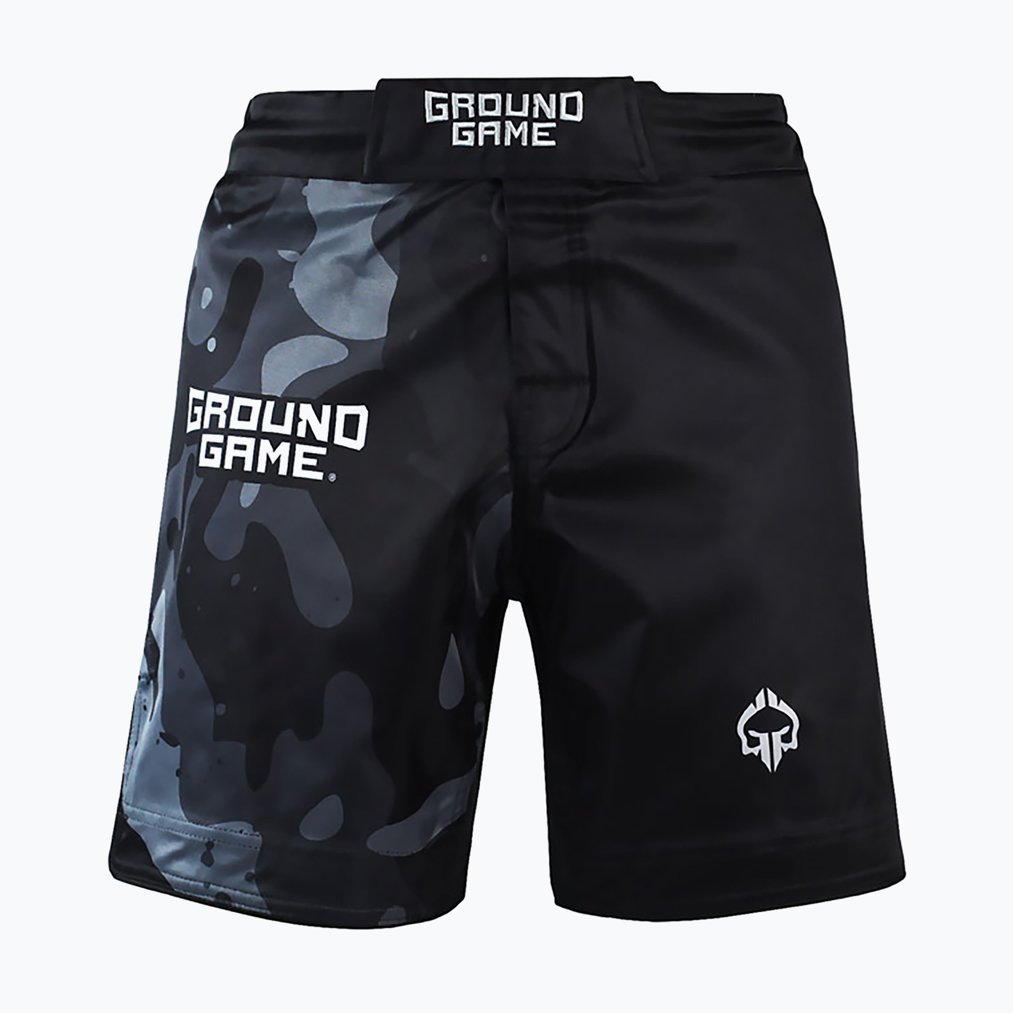 Férfi Ground Game MMA Moro 4.0 rövidnadrág fekete 22SHORMMAMORO4GRY. Méret: XL