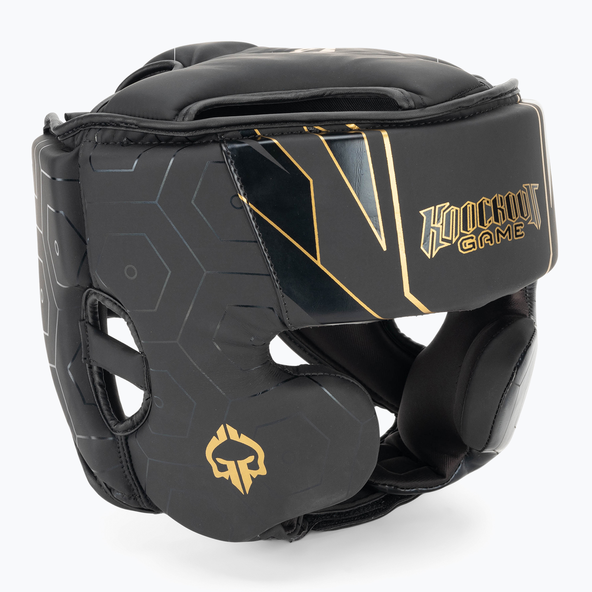 Ground Game Equinox boksz fejvédő fekete. Méret: L-XL