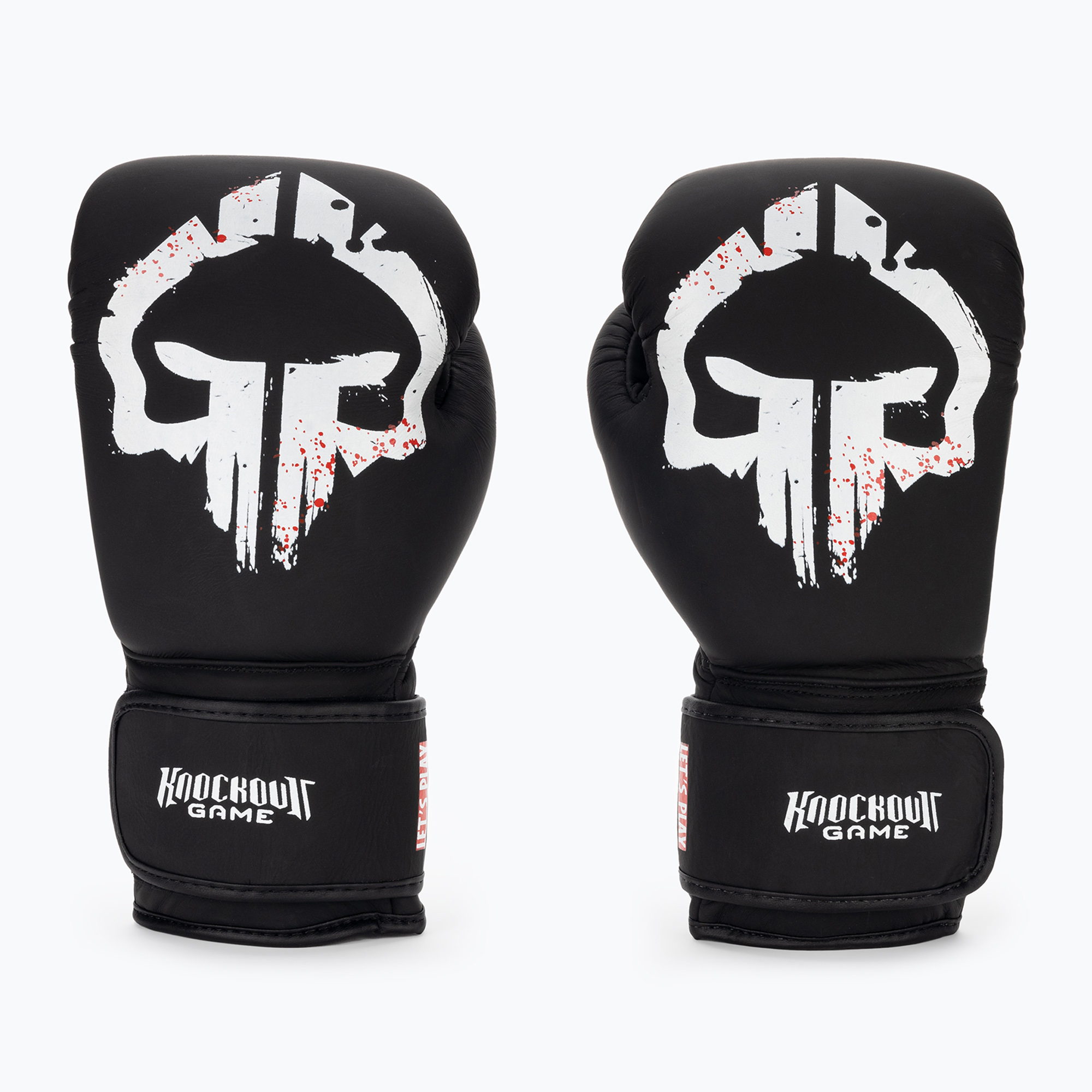 Ground Game Skullz bokszkesztyű fekete. Méret: 14 oz