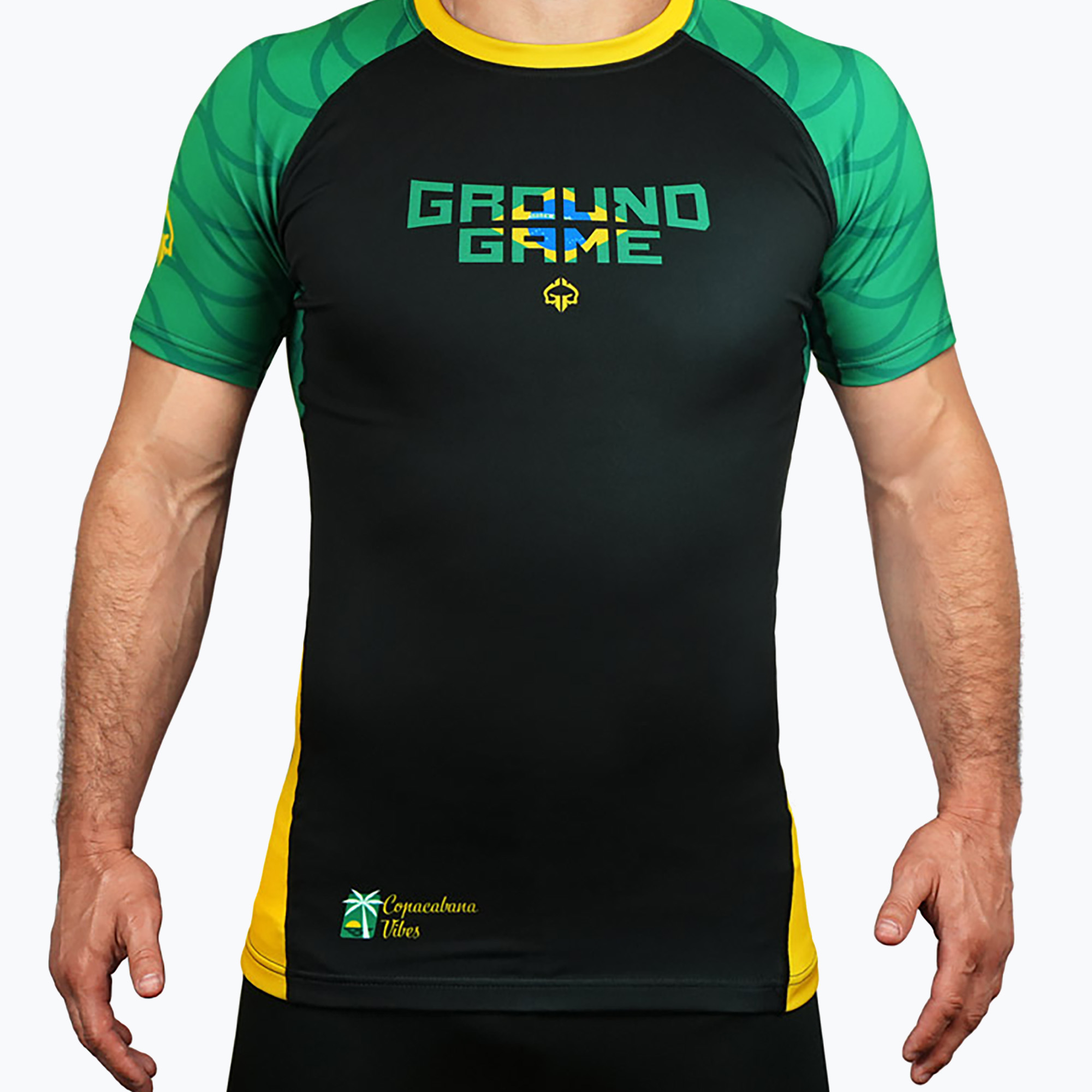 Ground Game férfi Rashguard Copacabana multicolor. Méret: S