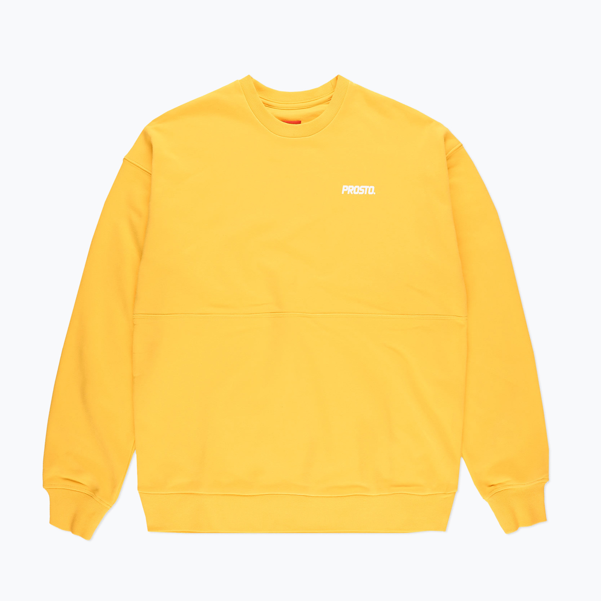 44%-kal olcsóbban.  Férfi PROSTO Crewneck melegítőfelső Redner sárga. Méret: XL