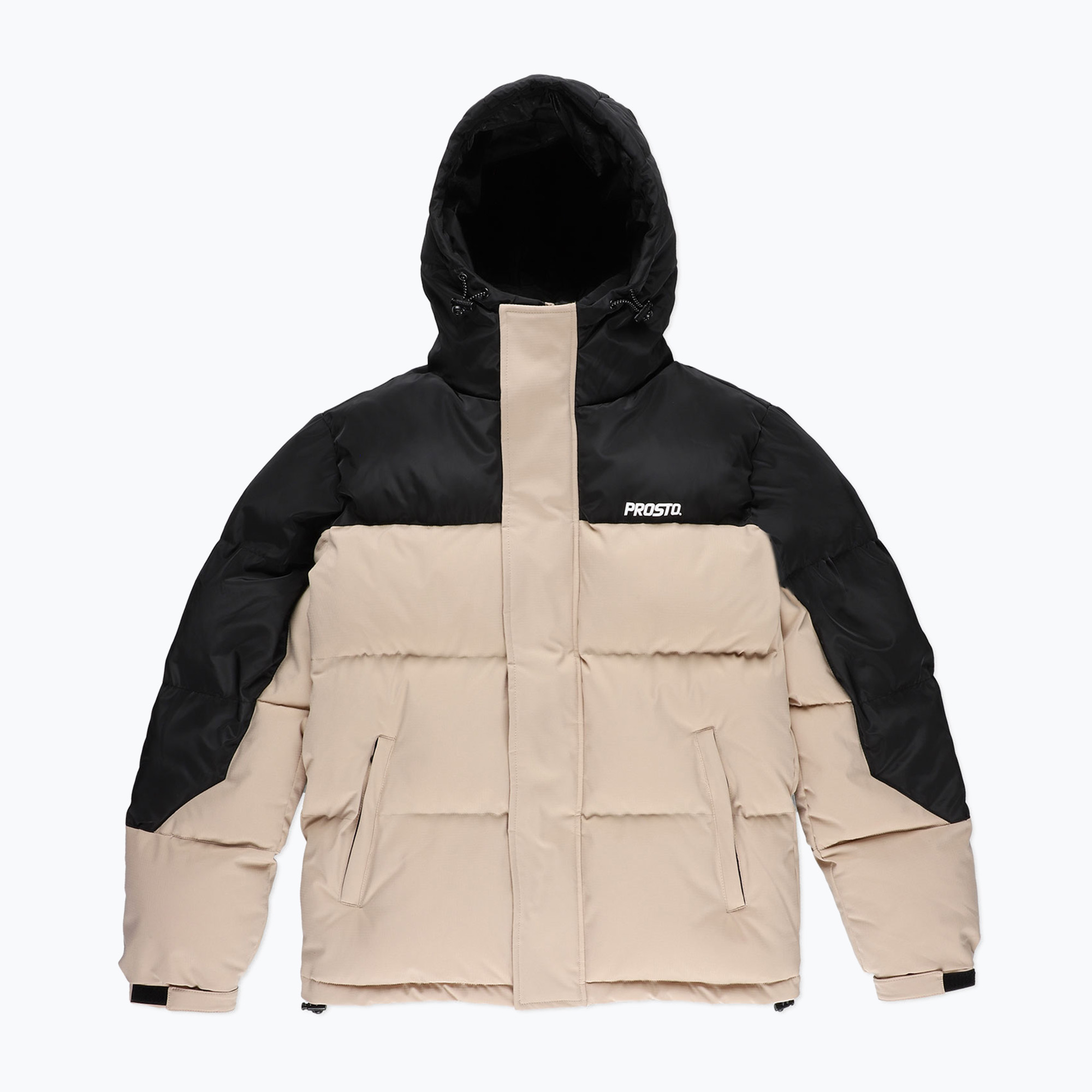 28%-kal olcsóbban.  PROSTO férfi télikabát Winter Adament 2.0 bézs színben. Méret: S