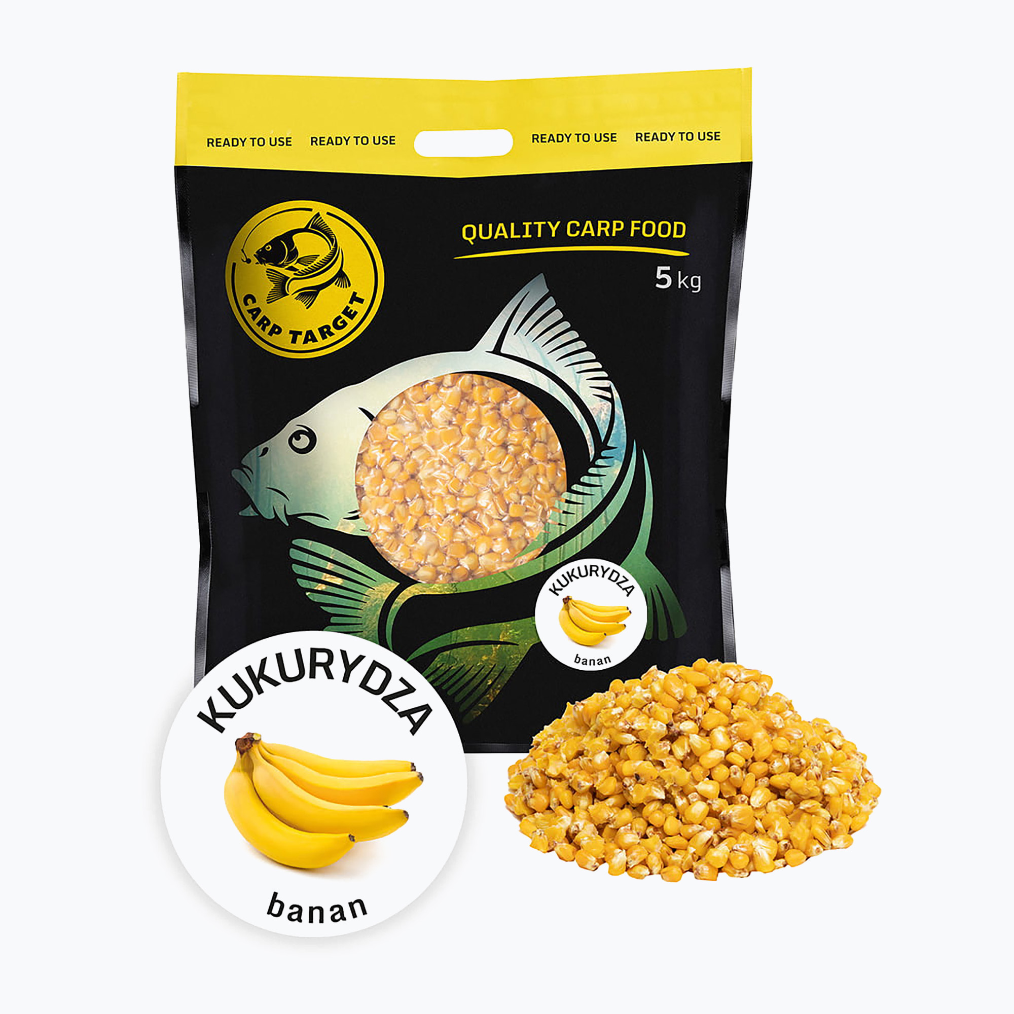 Ponty Célhalászat kukorica Banán. Méret: 5 kg