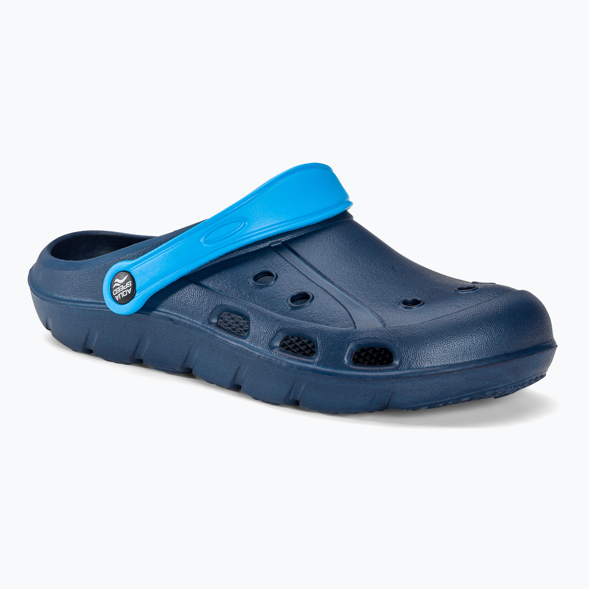 15%-kal olcsóbban.  Női flip-flop AQUA-SPEED Lora tengerészkék. Méret: 38 EU