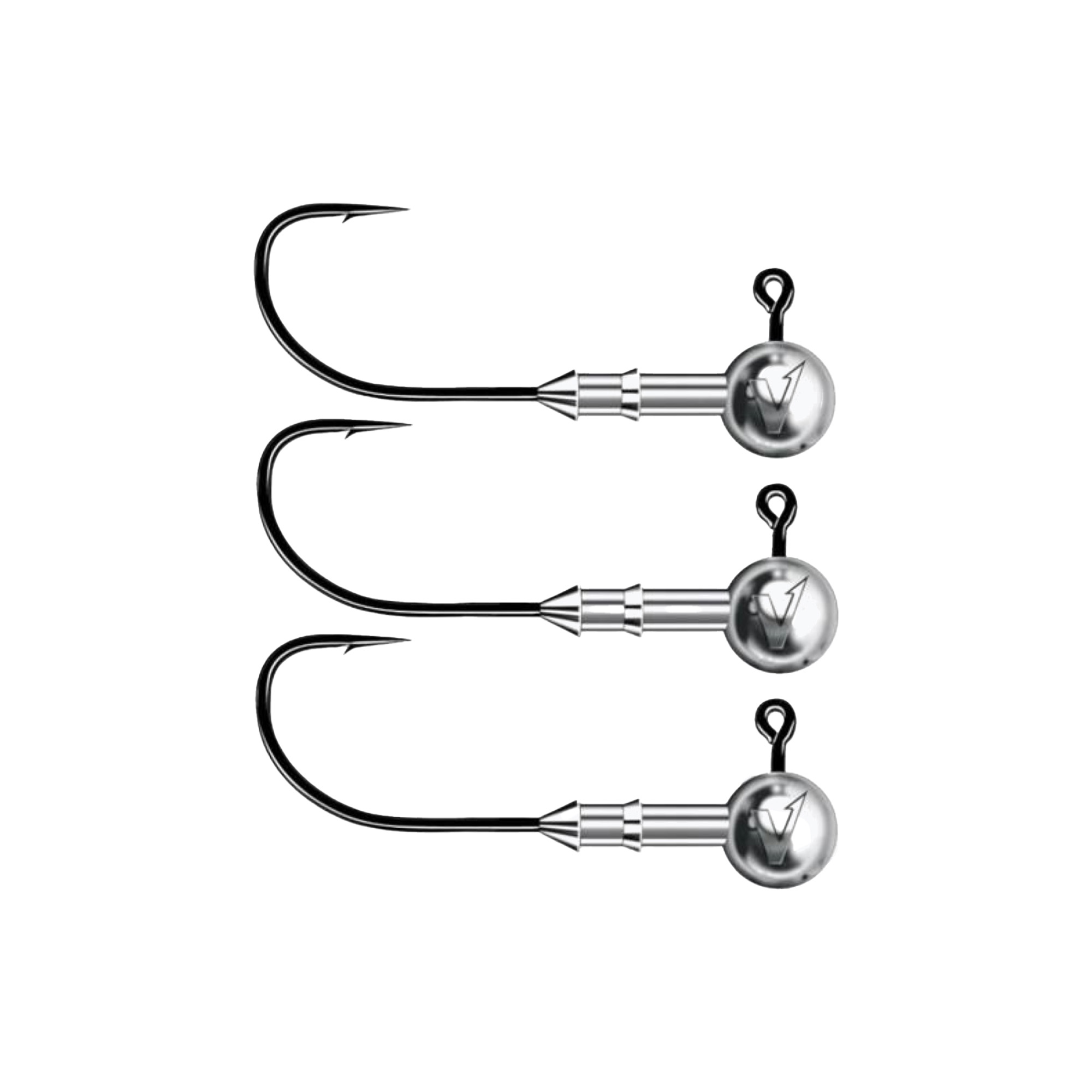 Dragon V-Point Speed jig fej 5g 3db fekete PDF-521-050-010. Méret: 3/0 - 5 g