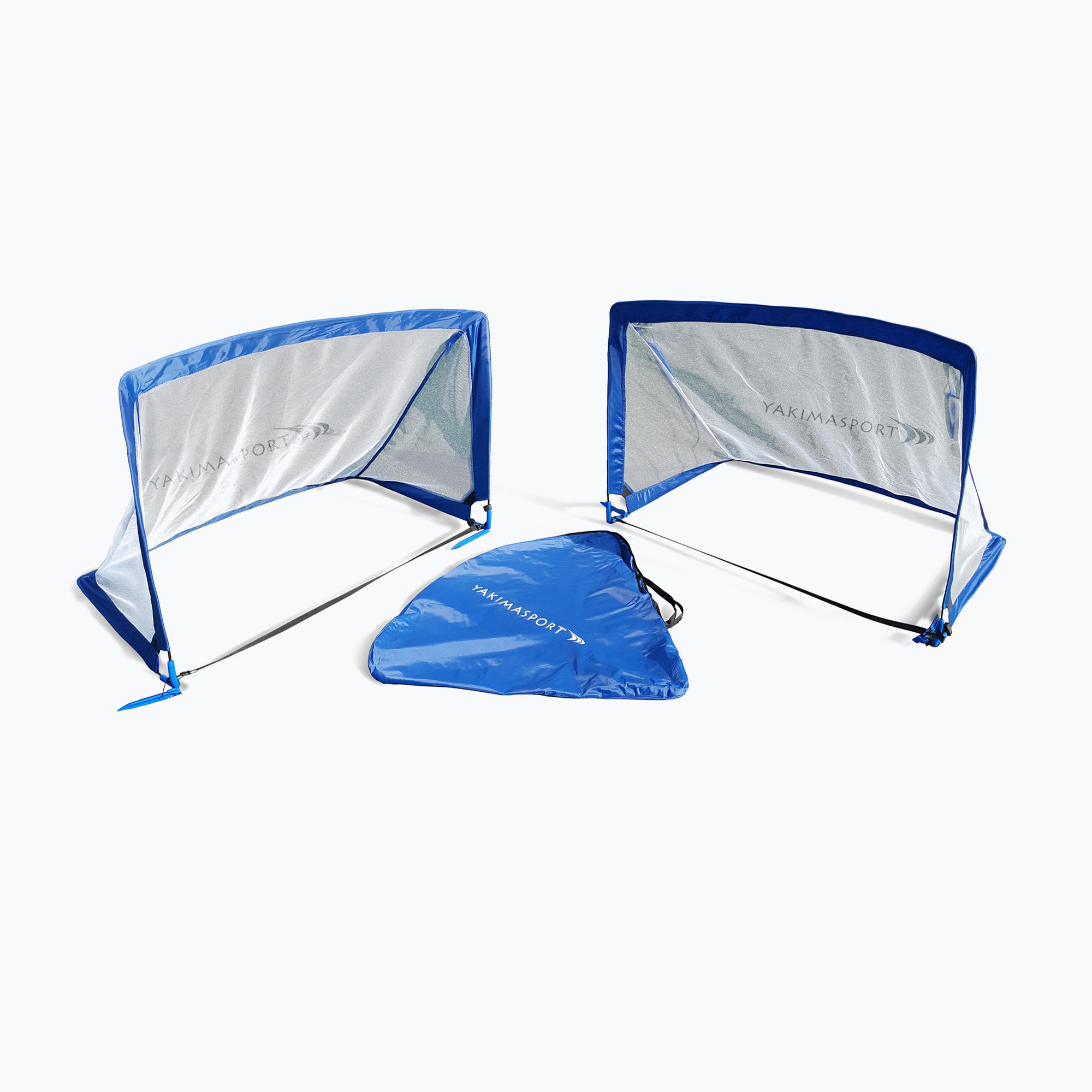 Yakimasport POP-UP focikapu 2 db kék 100272. Méret: 120 x 80 cm
