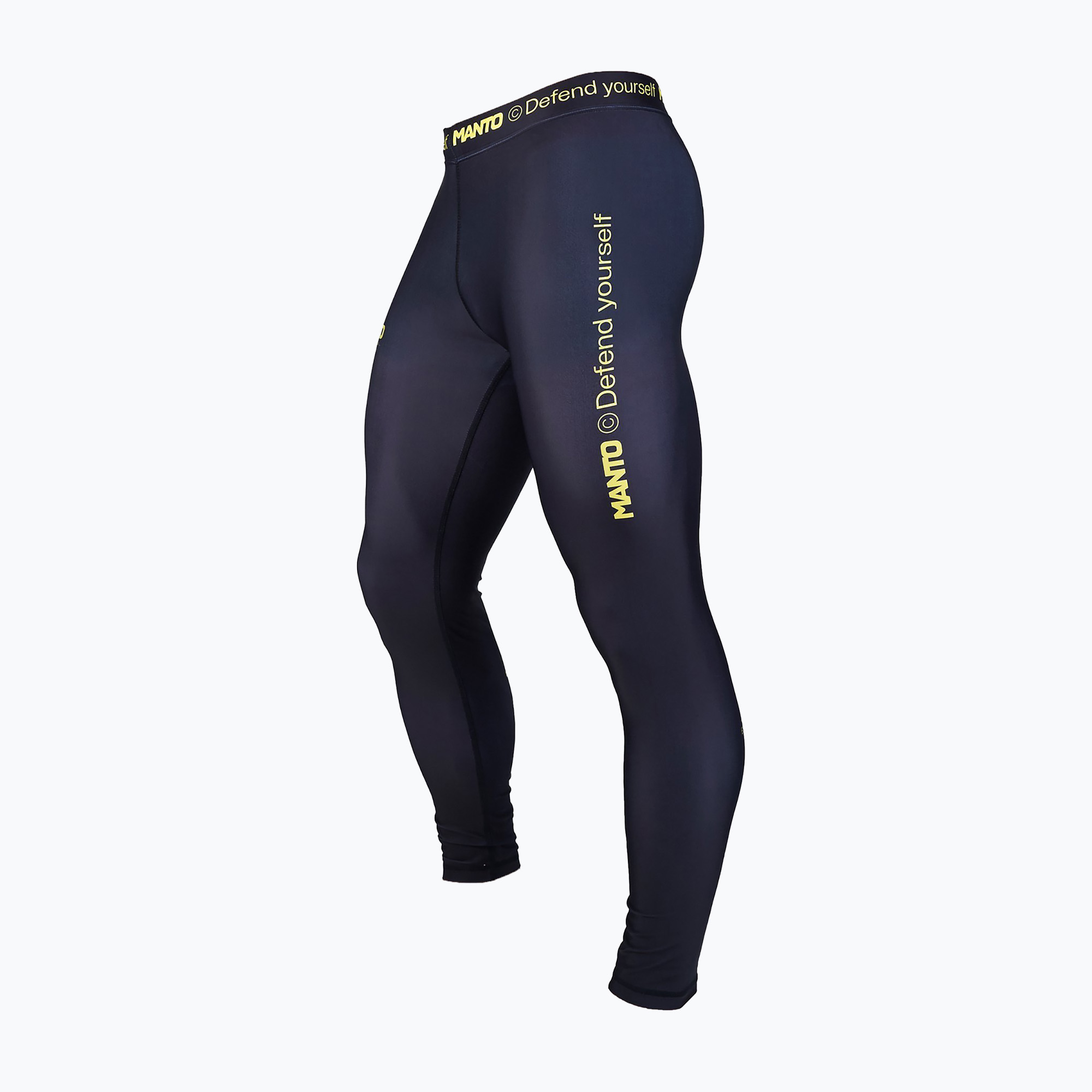 MANTO Alpha fekete férfi edző leggings. Méret: M