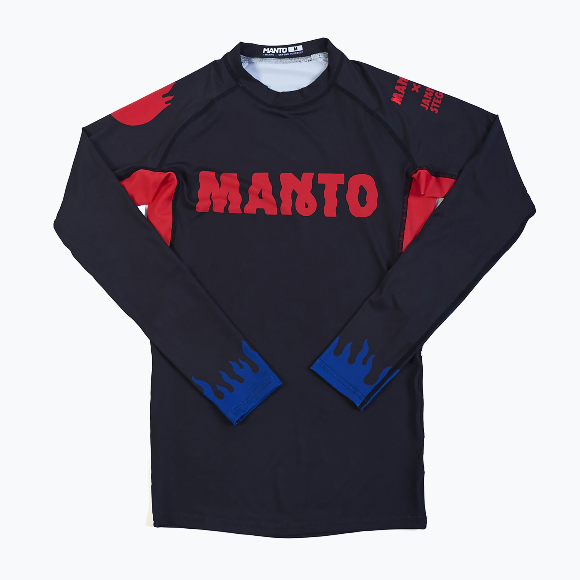 MANTO férfi Rashguard Night Out fekete MNR881_BLK. Méret: S