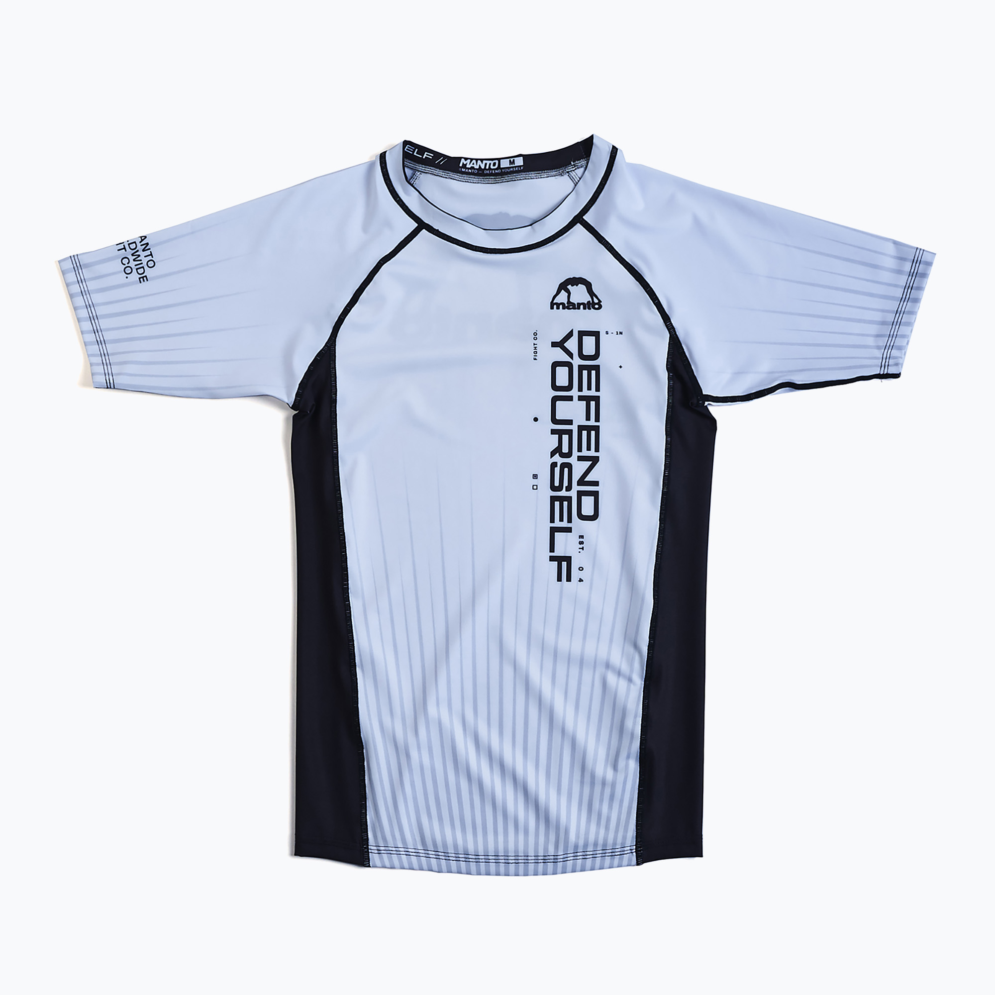 Férfi Rashguard MANTO Ranked white. Méret: XL