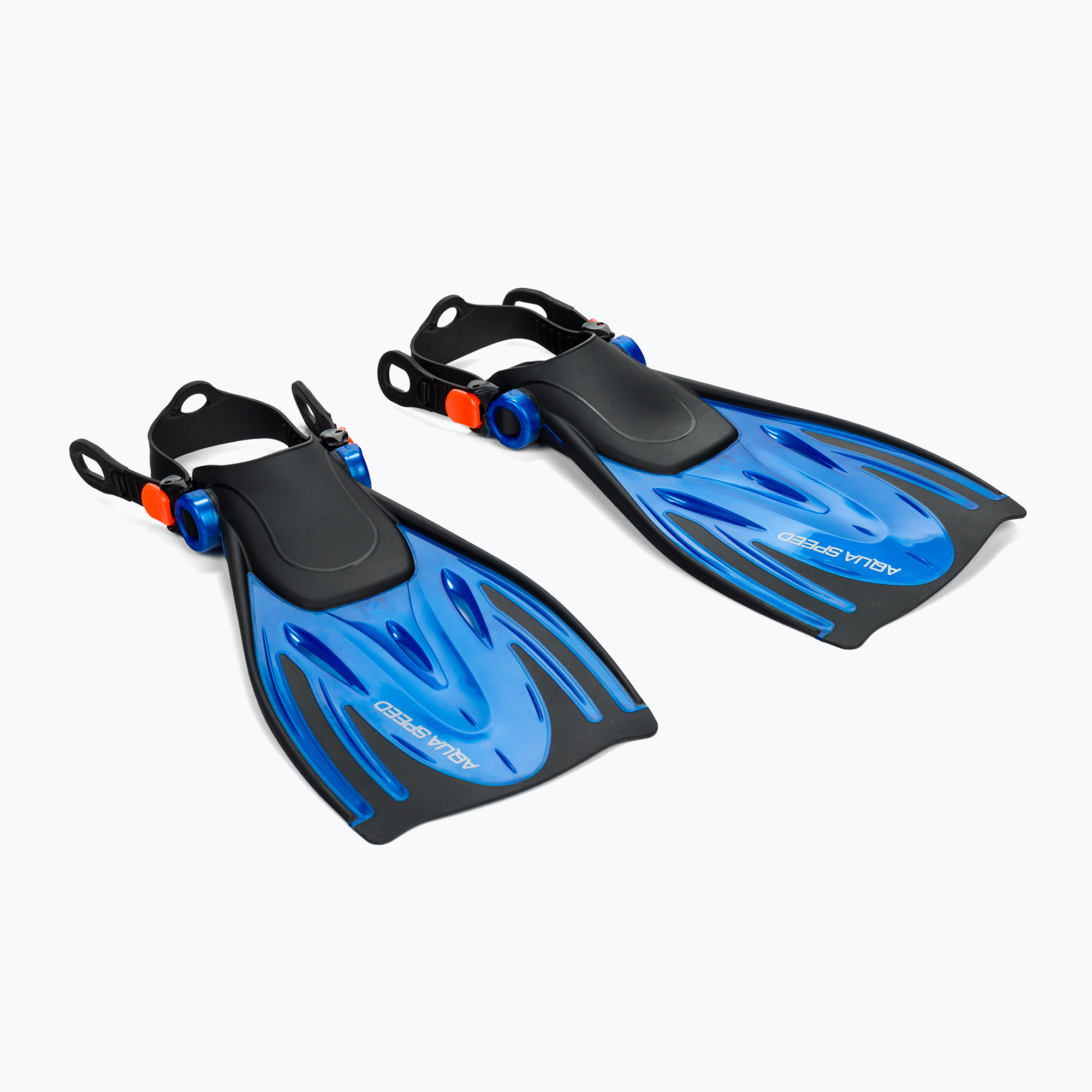 Gyerek búvárúszó uszony AQUA-SPEED Wombat kék/fekete 528. Méret: 27-31 EU
