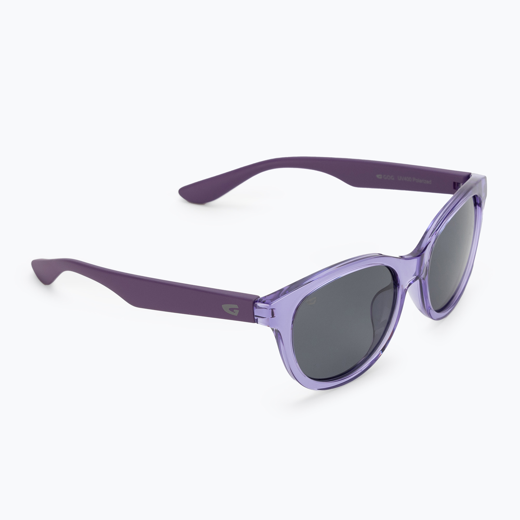 15%-kal olcsóbban.  GOG Nelia cristal lila / lila / füst gyermek napszemüveg E977-1P. Méret: OS