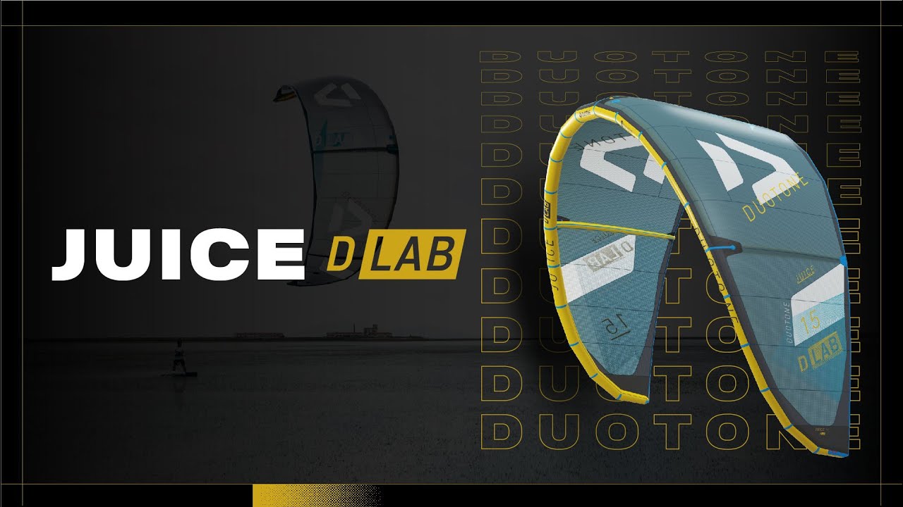 Kite surfing DUOTONE Juice D/LAB 2022 sárga 44220-3020