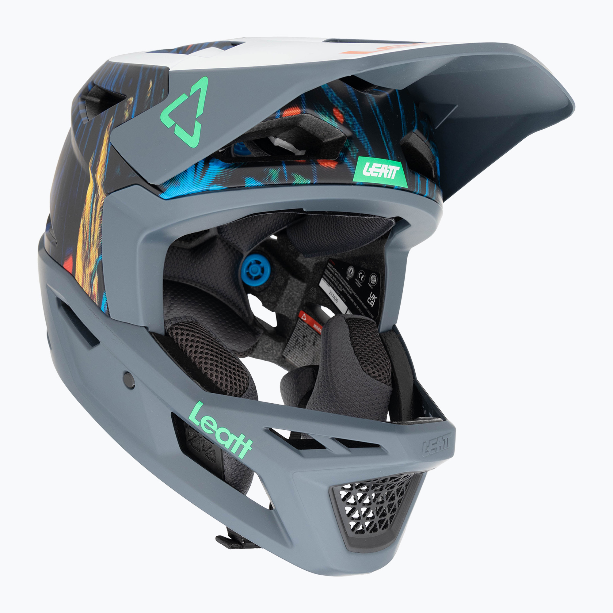 15%-kal olcsóbban.  Leatt MTB Gravity 4.0 V24 V24 dzsungel kerékpáros sisak. Méret: 57-58 cm (M)