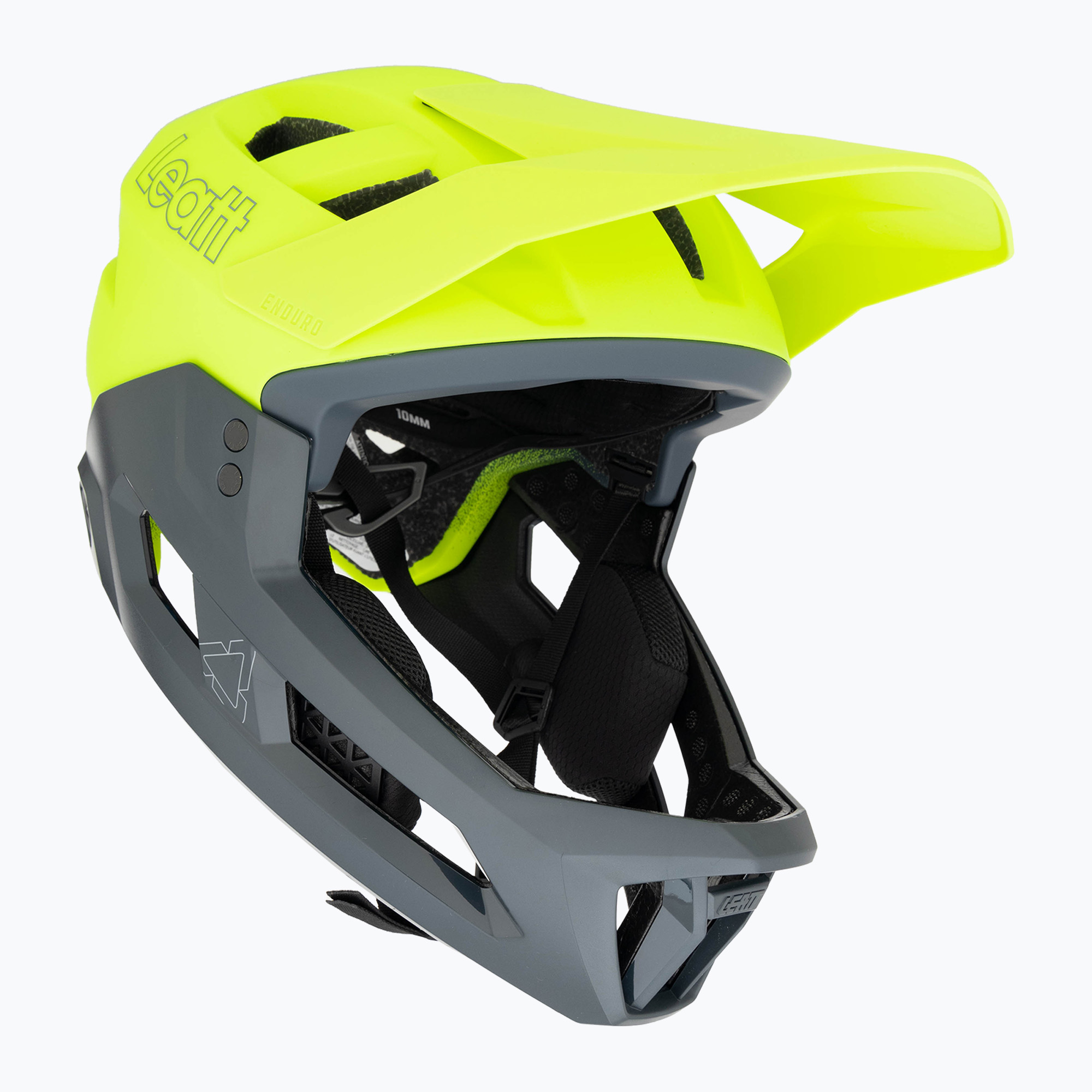 15%-kal olcsóbban.  Leatt MTB Enduro 2.0 V24 lime kerékpáros sisak. Méret: 59-63 cm (L)