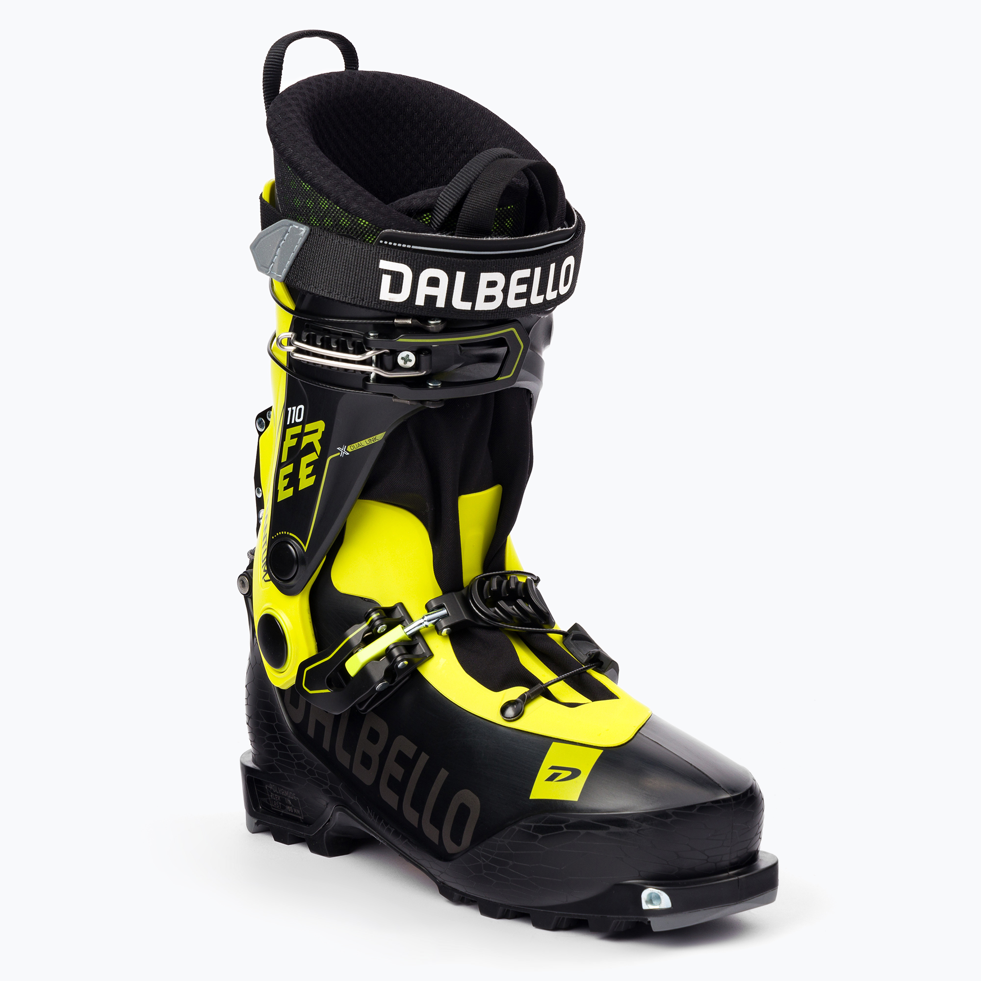 32%-kal olcsóbban.  Sícipő Dalbello Quantum FREE 110 fekete/sárga D2108007.00. Méret: 28.5 cm