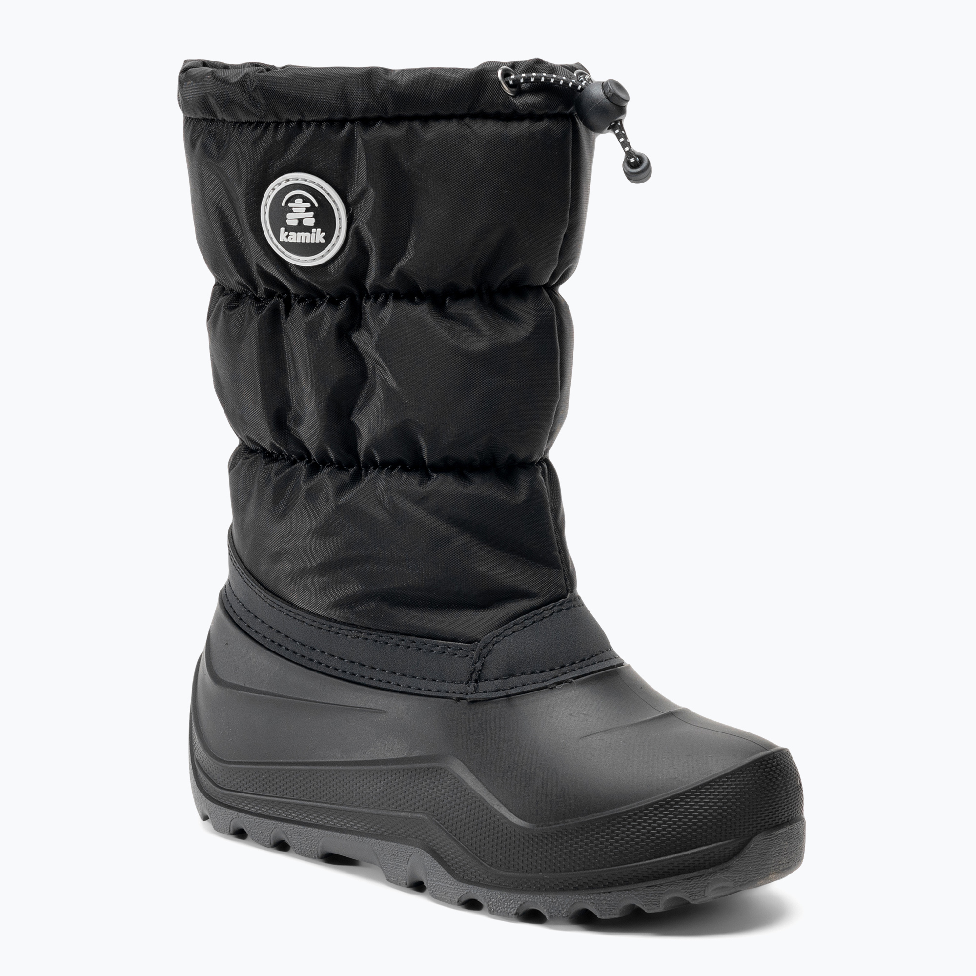 20%-kal olcsóbban.  Fiú túrabakancs Kamik Snowcozy fekete. Méret: 36 EU