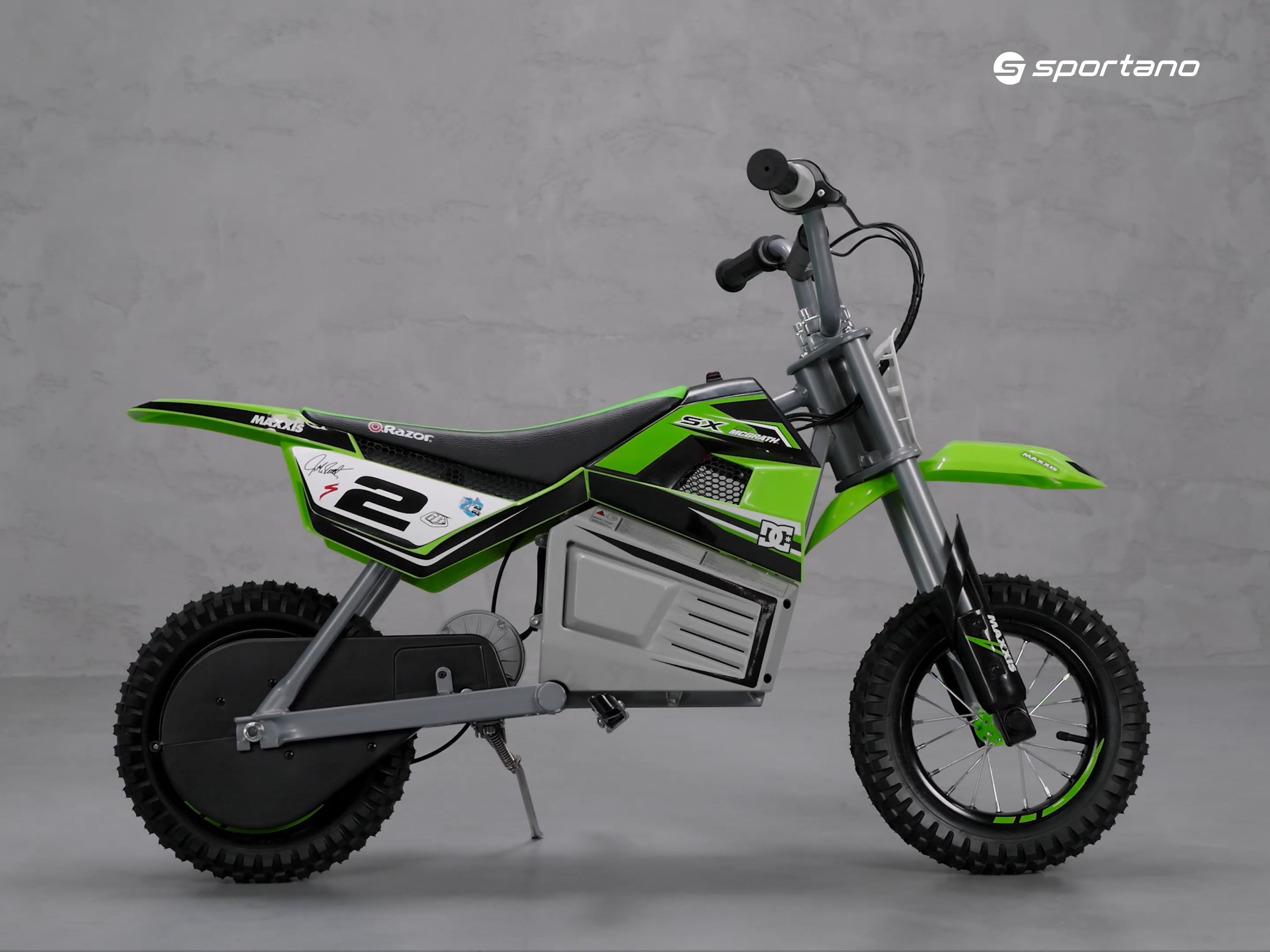 Elektromos gyermek motorkerékpár Razor SX350 Dirt Rocket McGrath zöld 15173834
