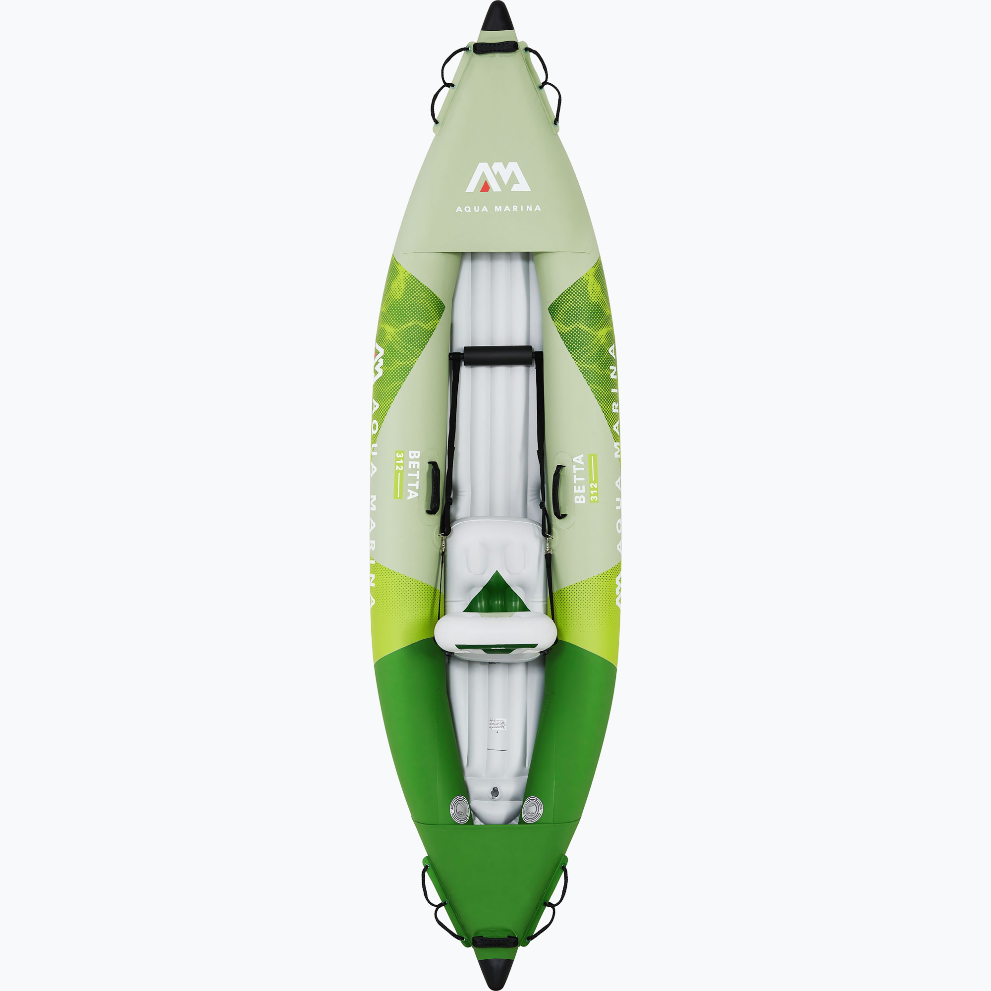 AquaMarina Recreational Kayak 1 személyes felfújható kajak 10'3″ BE-312 zöld. Méret: OS