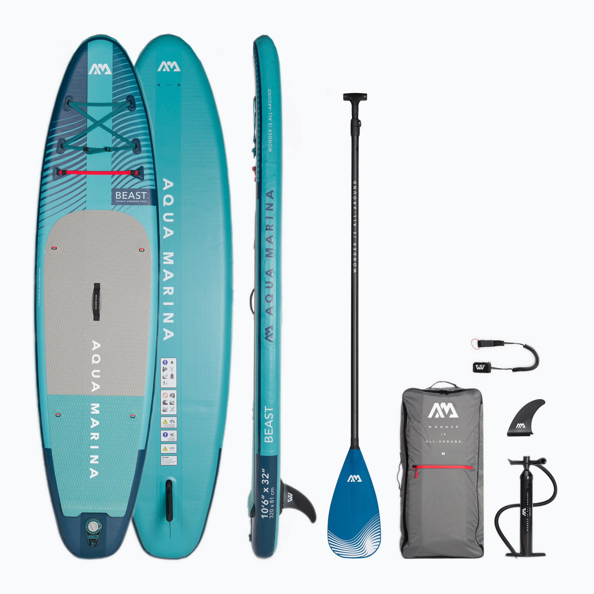 Aqua Marina Beast 10'6" kék SUP deszka BT-23BEP. Méret: OS