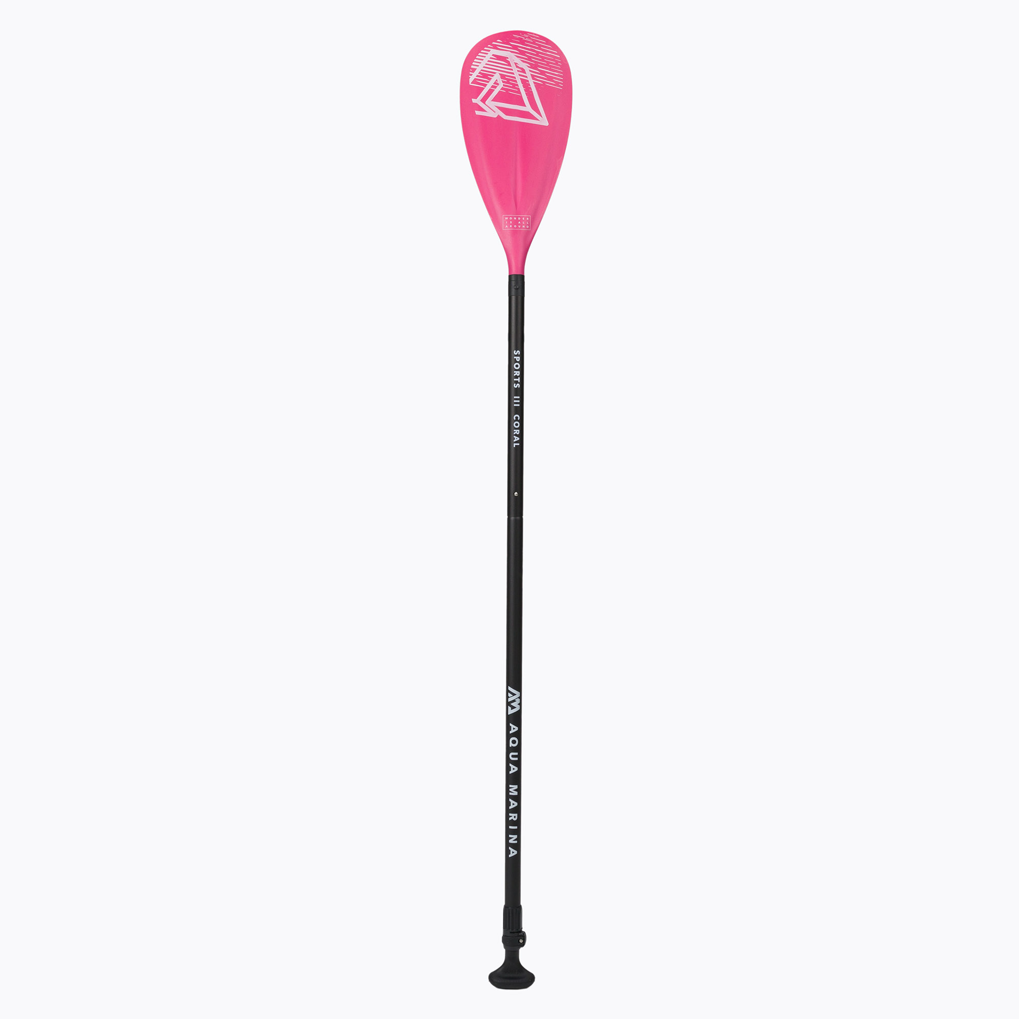 Aqua Marina SUP Paddle SPORTS III CORAL fekete rózsaszín B0303624. Méret: OS