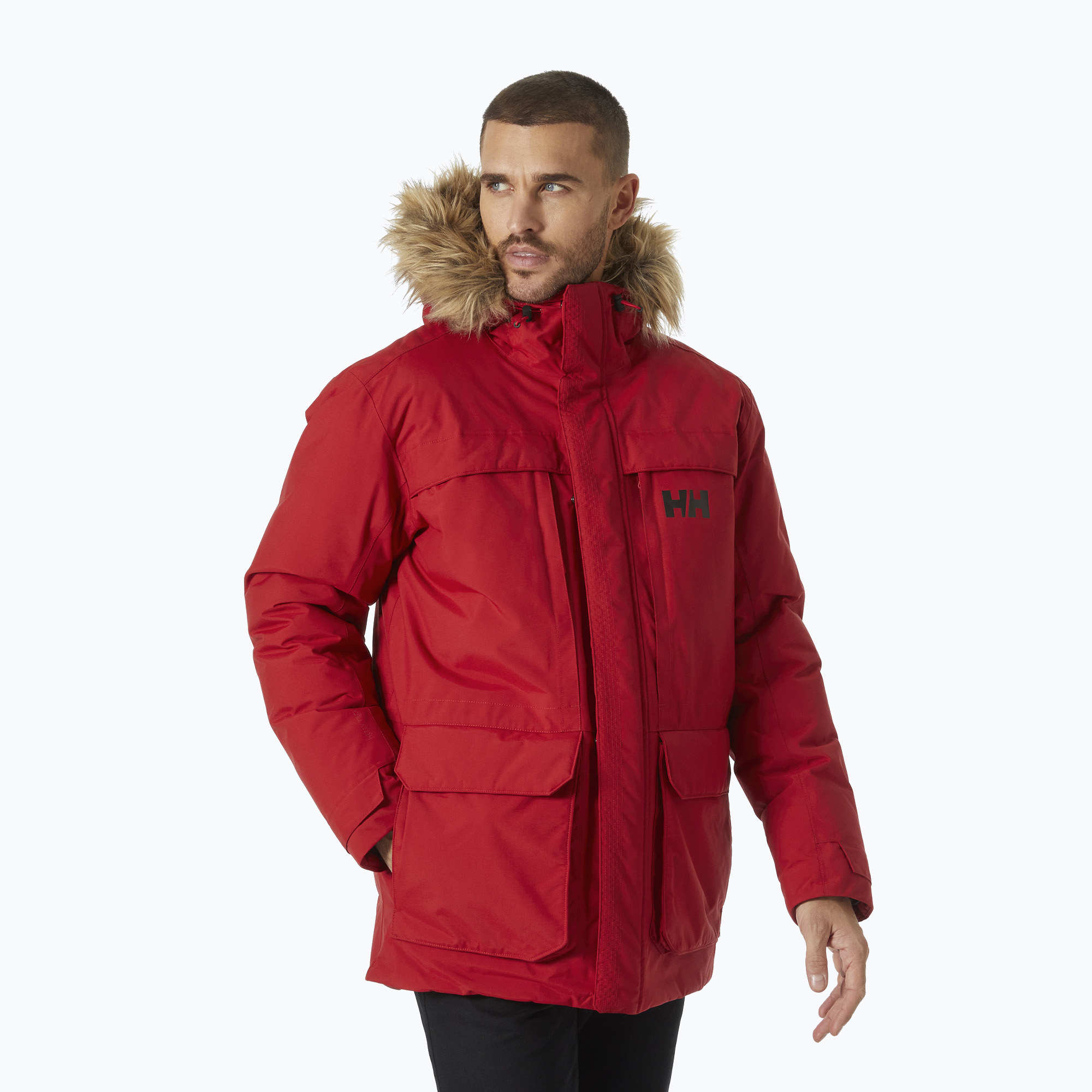 30%-kal olcsóbban.  Helly Hansen férfi esőkabát Nordsjo piros 53488. Méret: M