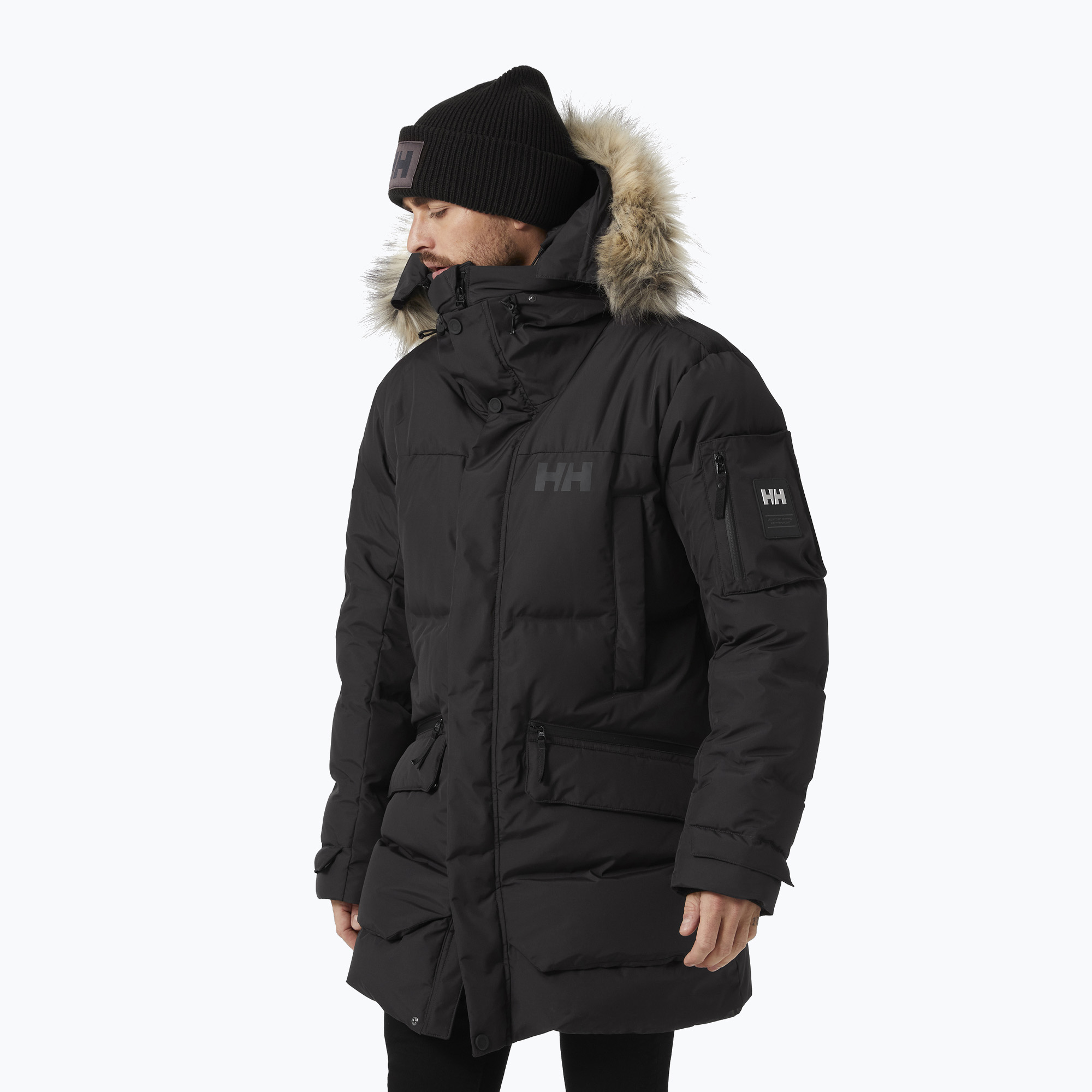 40%-kal olcsóbban.  Helly Hansen férfi pehelypaplan Bouvet Down Parka fekete 53627_990. Méret: XL