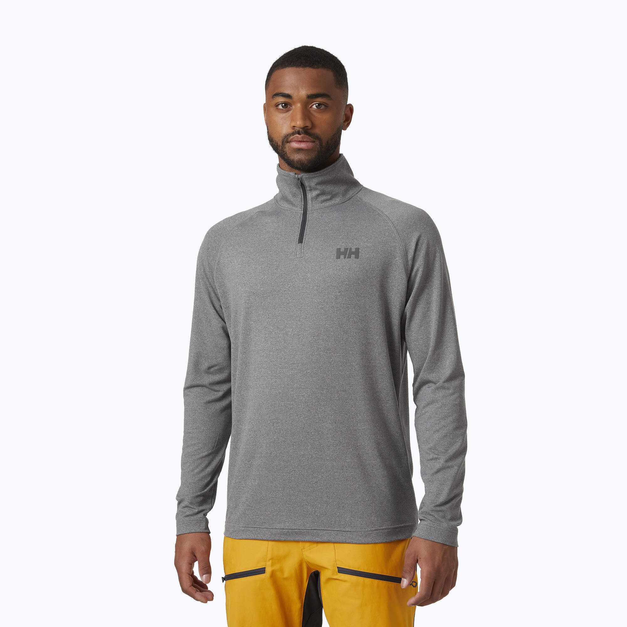 25%-kal olcsóbban.  Helly Hansen férfi trekking pulóver Verglas 1/2 Zip 980 szürke 62947. Méret: XL
