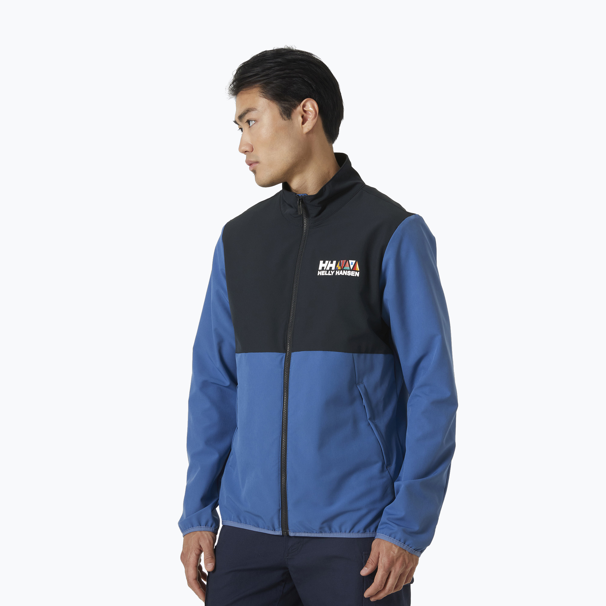 35%-kal olcsóbban.  Férfi Helly Hansen Newport Softshell azurit vitorlás kabát. Méret: XL