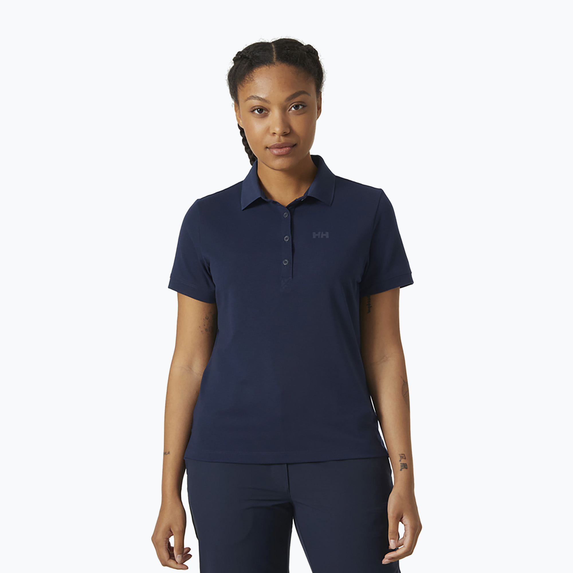32%-kal olcsóbban.  Női Helly Hansen Siren Polo Shirt tengerészkék 34352_597. Méret: M