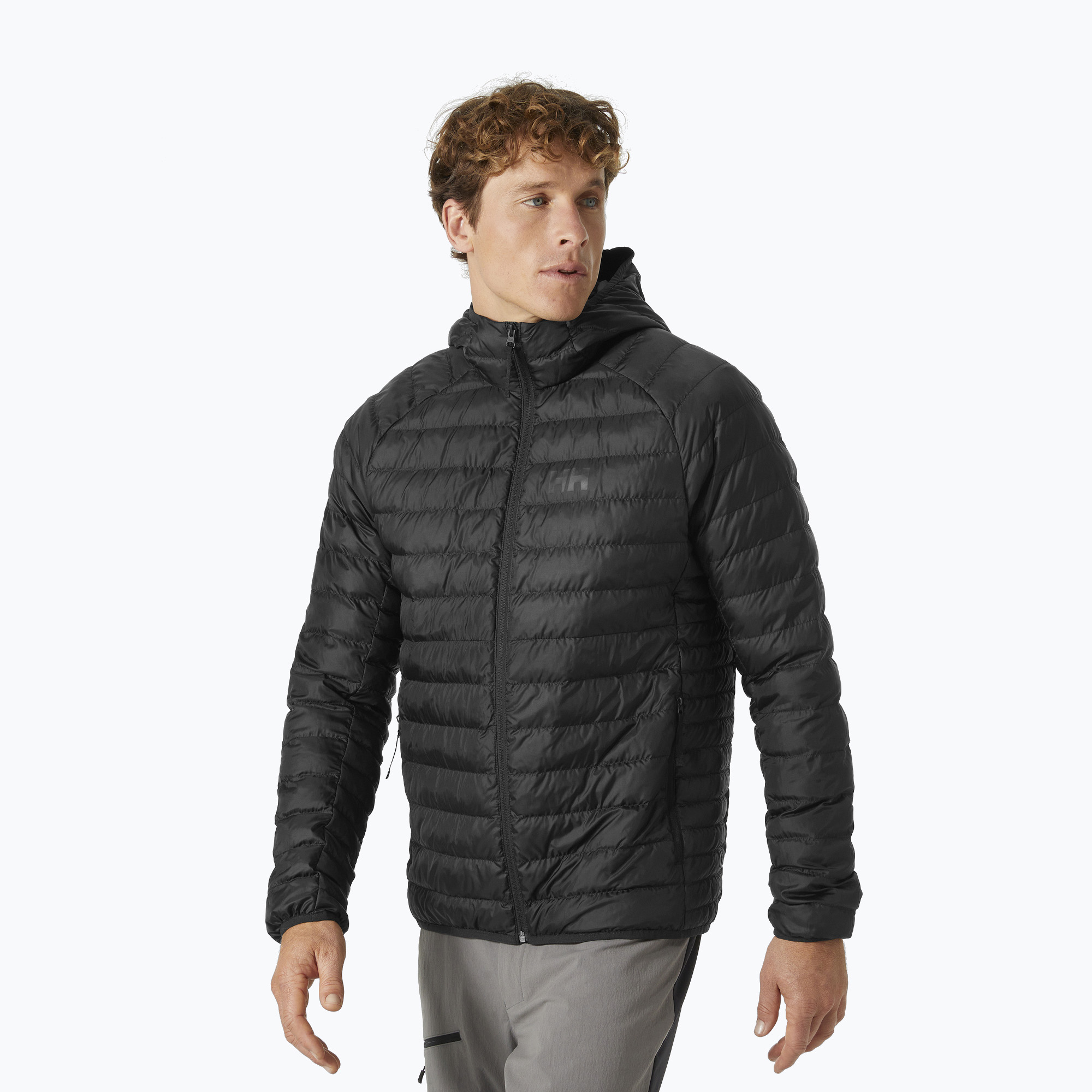 30%-kal olcsóbban.  Férfi Helly Hansen Banff Hooded Insulator pehelypaplan kabát fekete. Méret: L