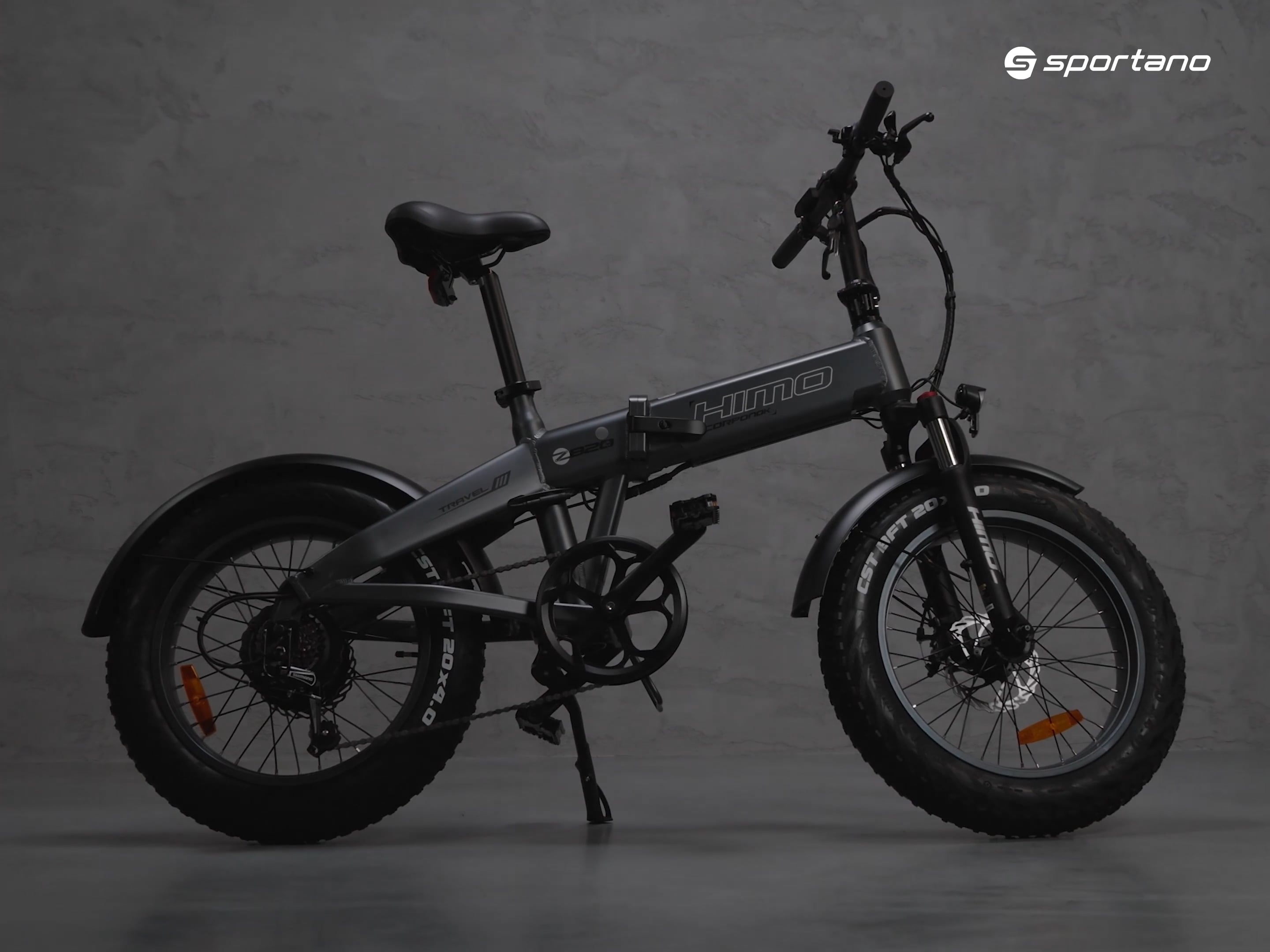 HIMO elektromos kerékpár ZB20 Max szürke