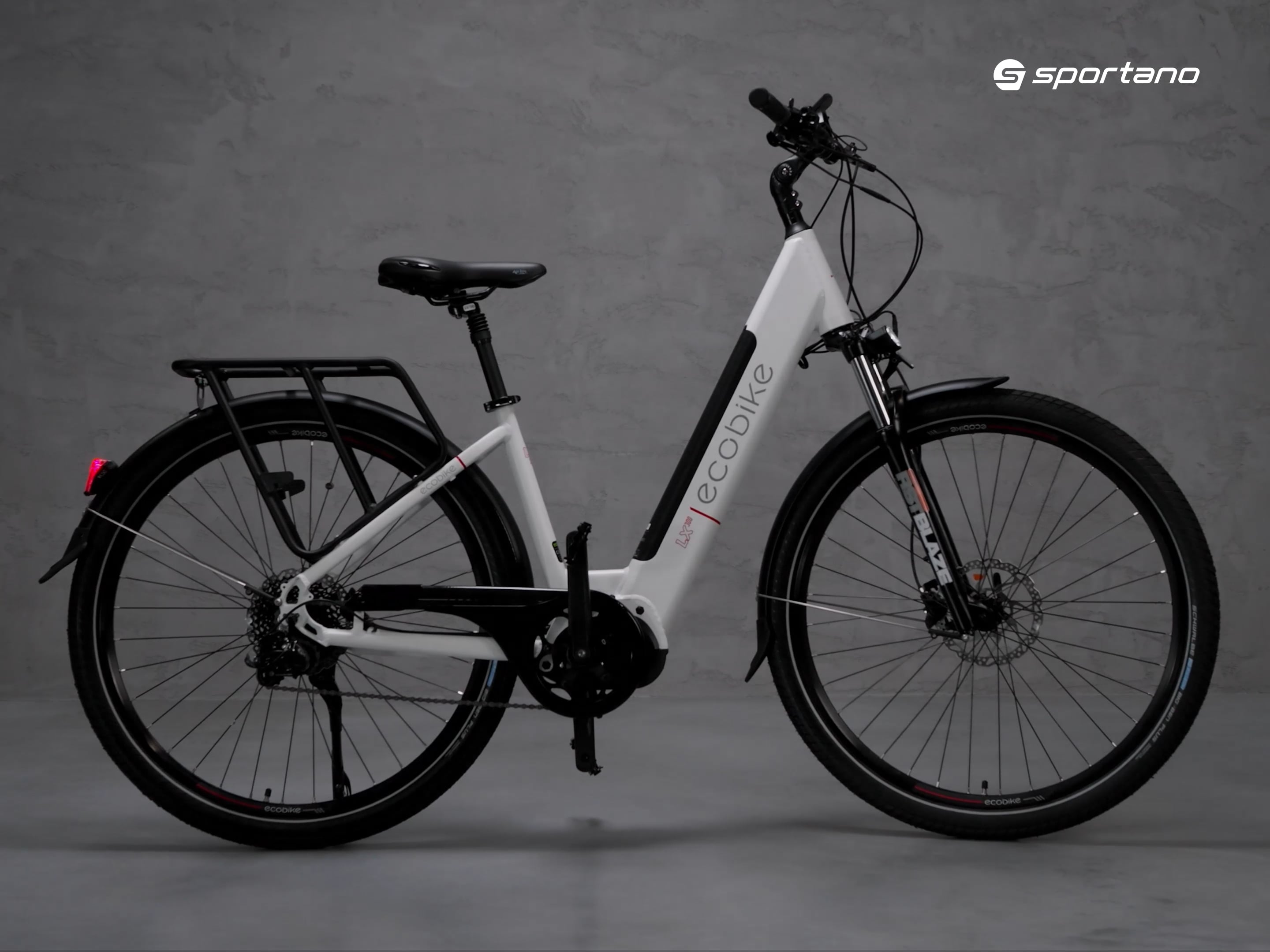 Elektromos kerékpár Ecobike LX300 LG fehér 1010306