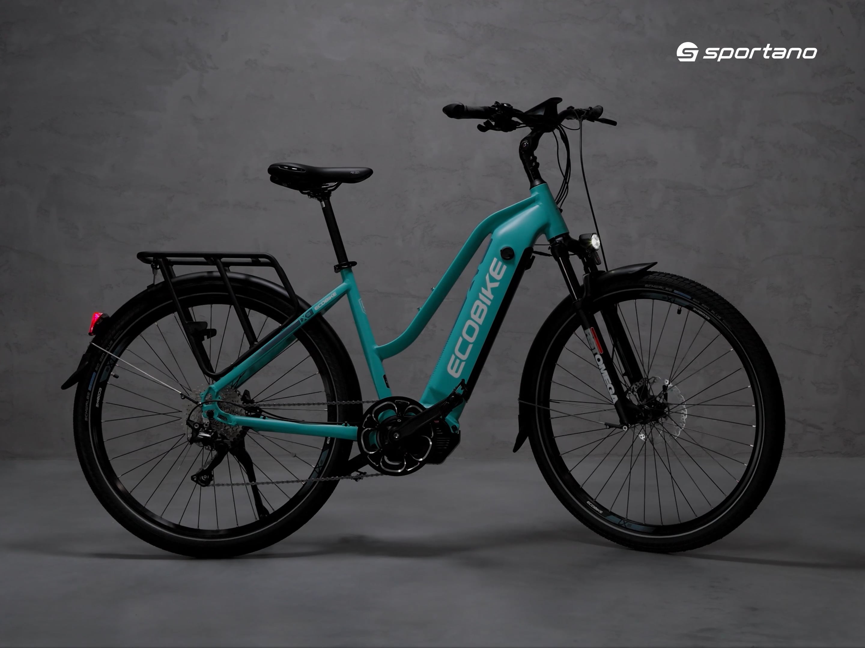 Elektromos kerékpár Ecobike LX500 Greenway kék 1010308