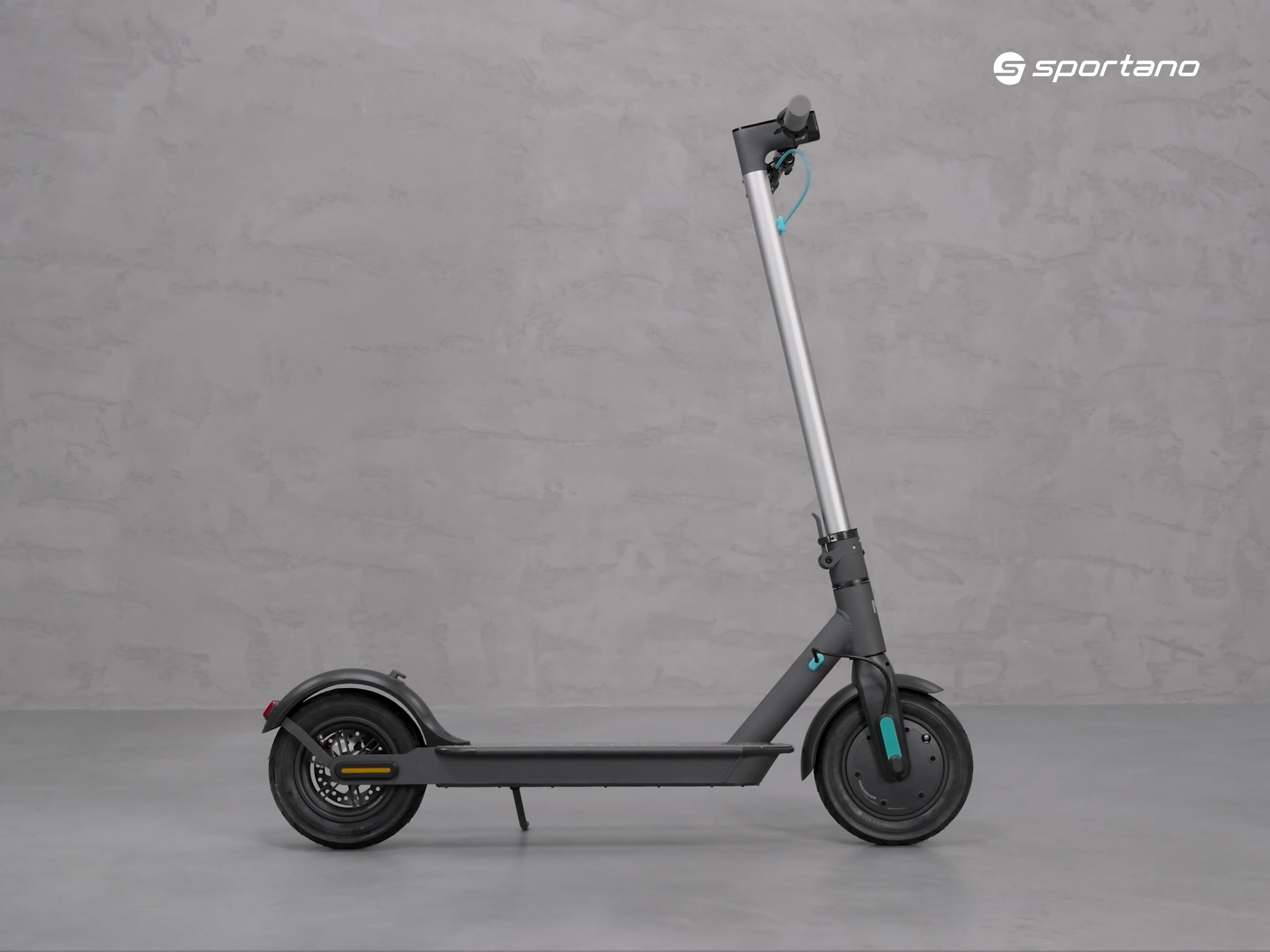 Motus Scooty 10 Lite 2022 ezüst és fekete elektromos robogó