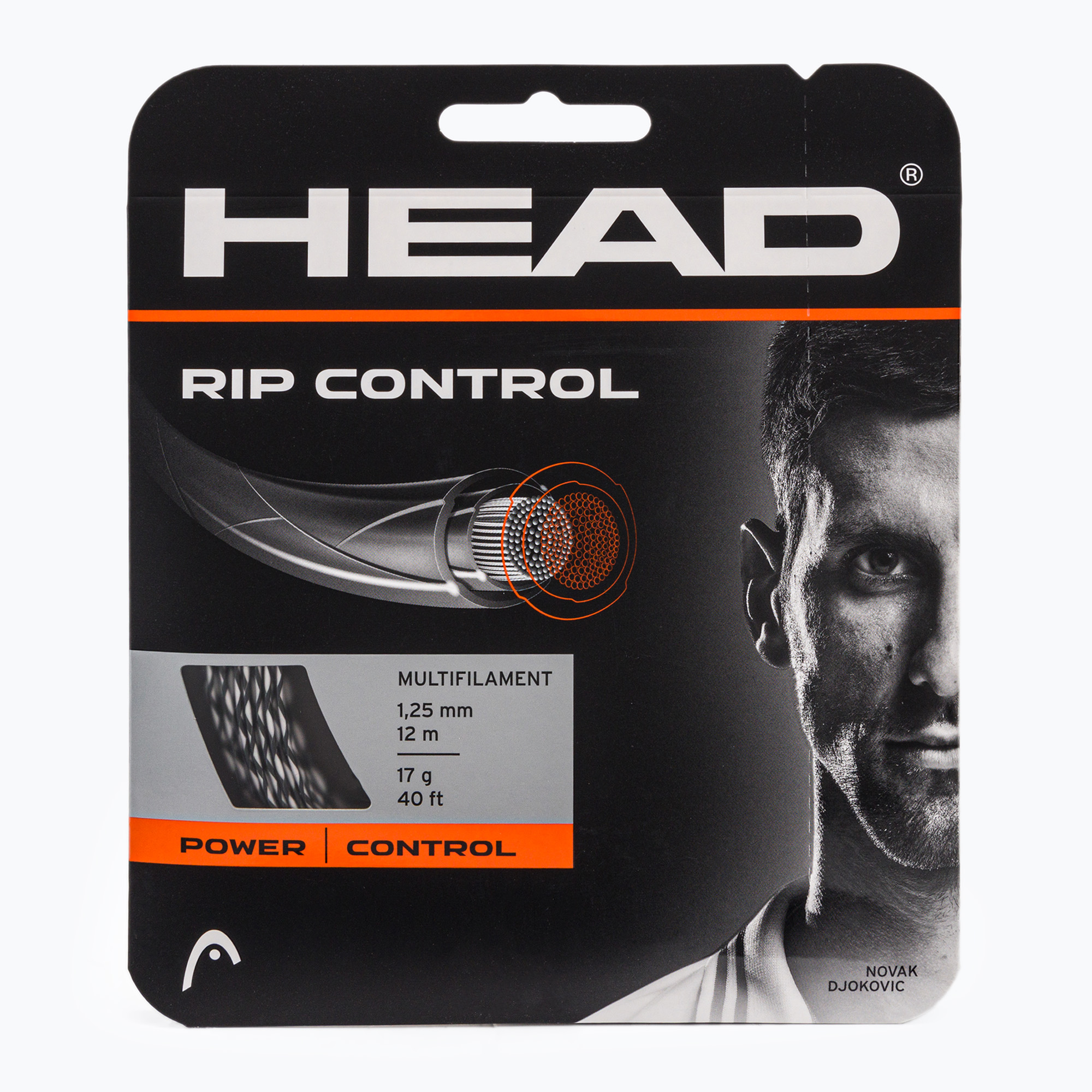 23%-kal olcsóbban.  HEAD Rip Control teniszhúr fekete 281099. Méret: 1.30 mm