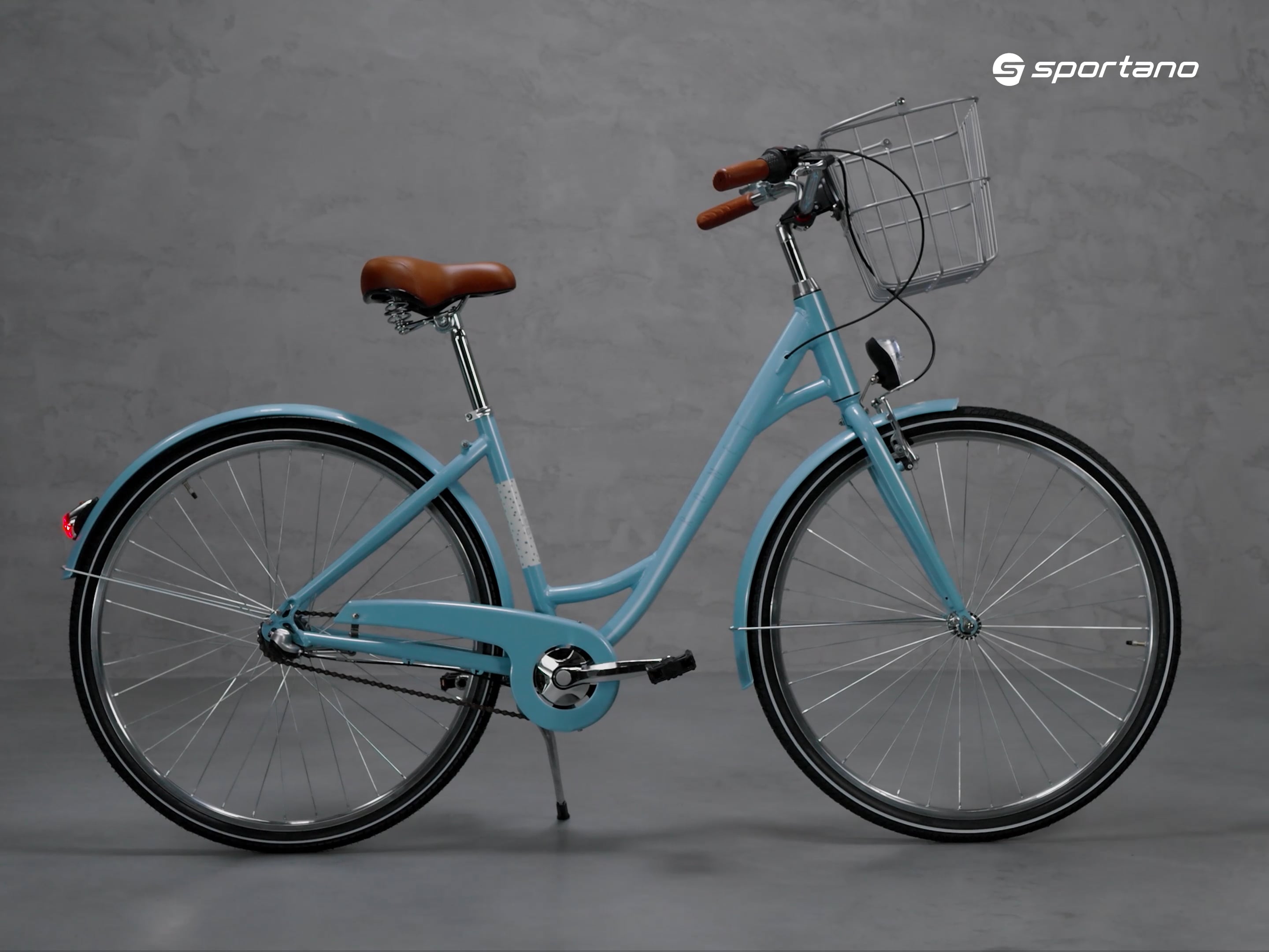 Női városi kerékpár Romet Pop Art 28 Eco kék 2228553