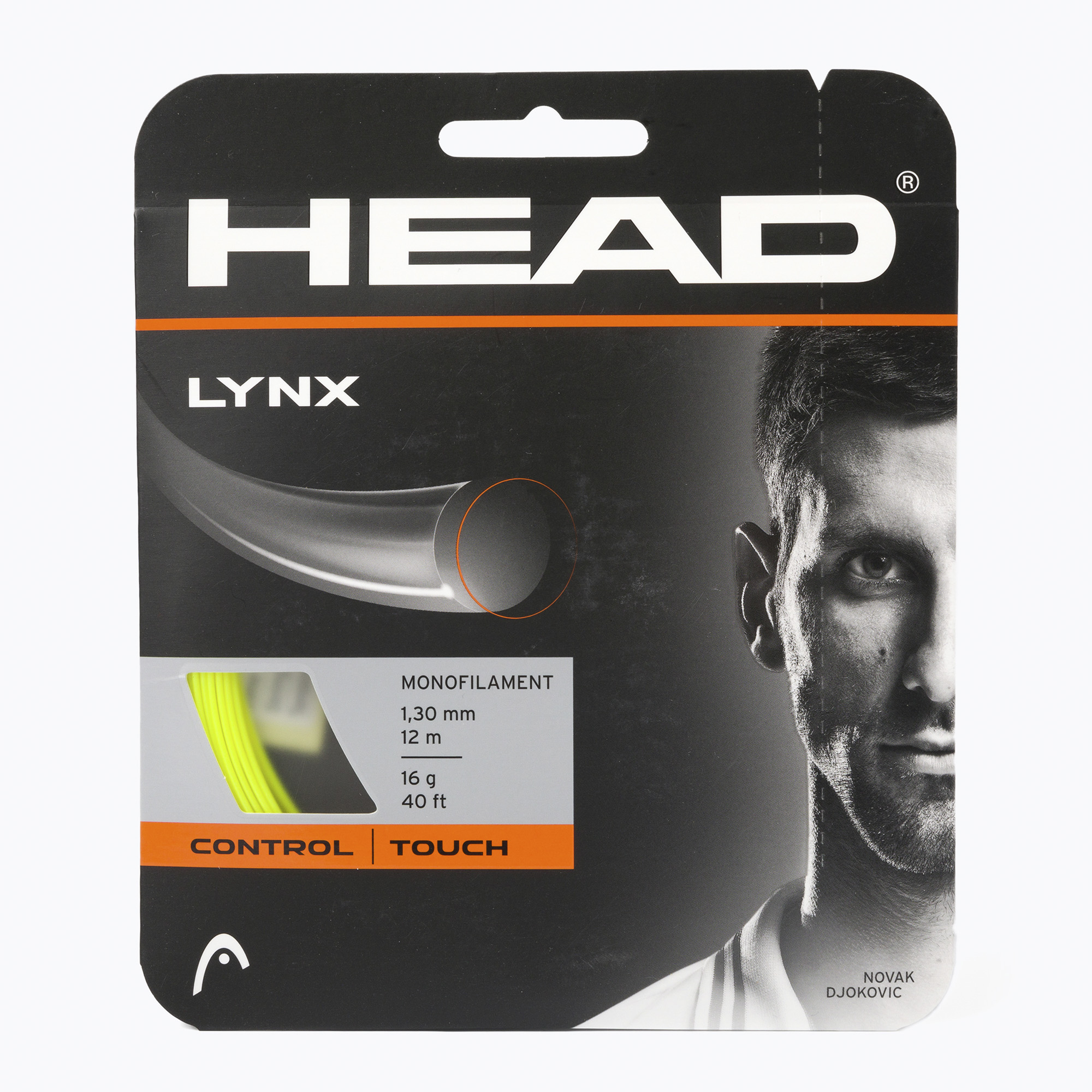 25%-kal olcsóbban.  HEAD Lynx teniszhúr sárga 281784. Méret: 1.30 mm