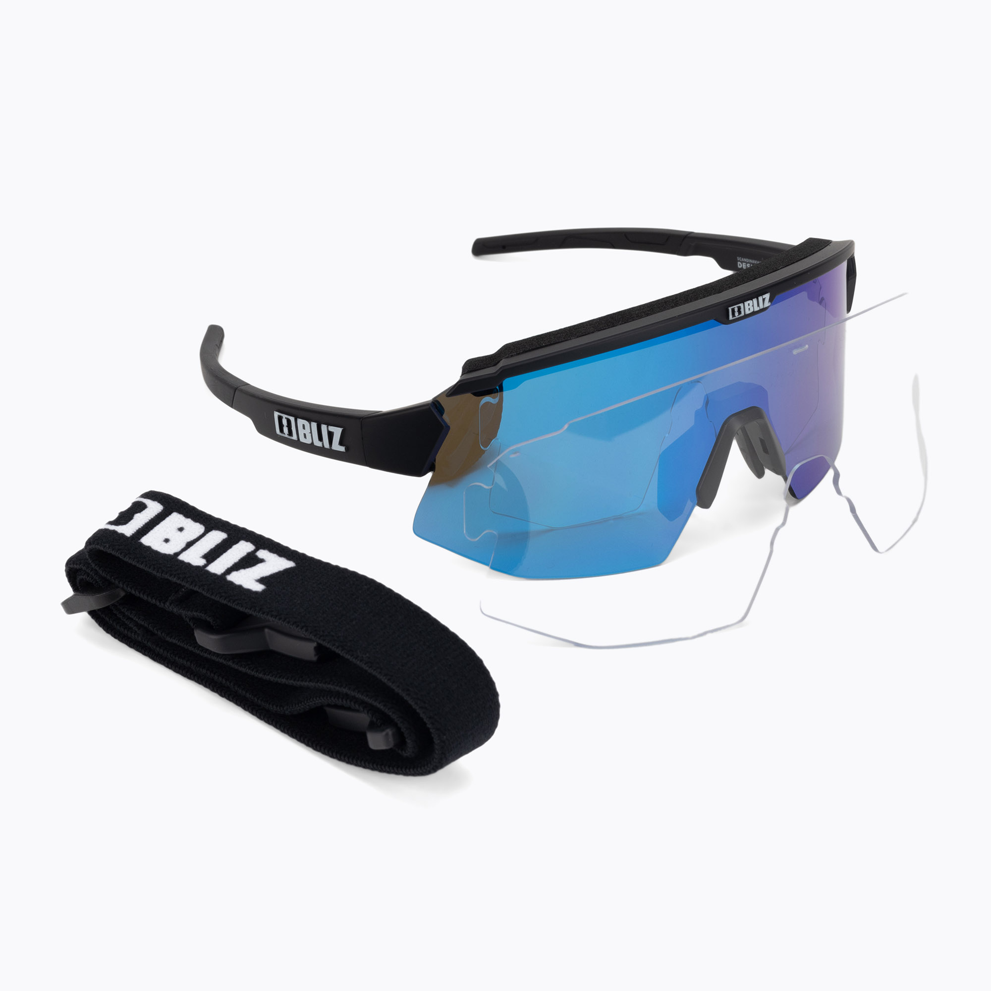15%-kal olcsóbban.  Bliz Breeze S3+S0 matt fekete/barna kék multi/tiszta kerékpáros szemüveg. Méret: OS