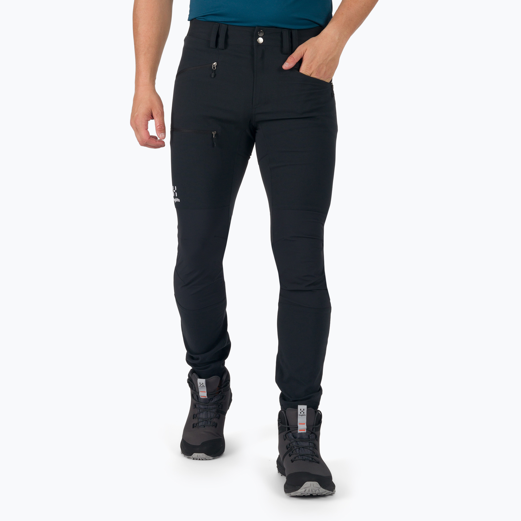 39%-kal olcsóbban.  Férfi trekking nadrág Haglöfs Mid Slim fekete 605212. Méret: 46