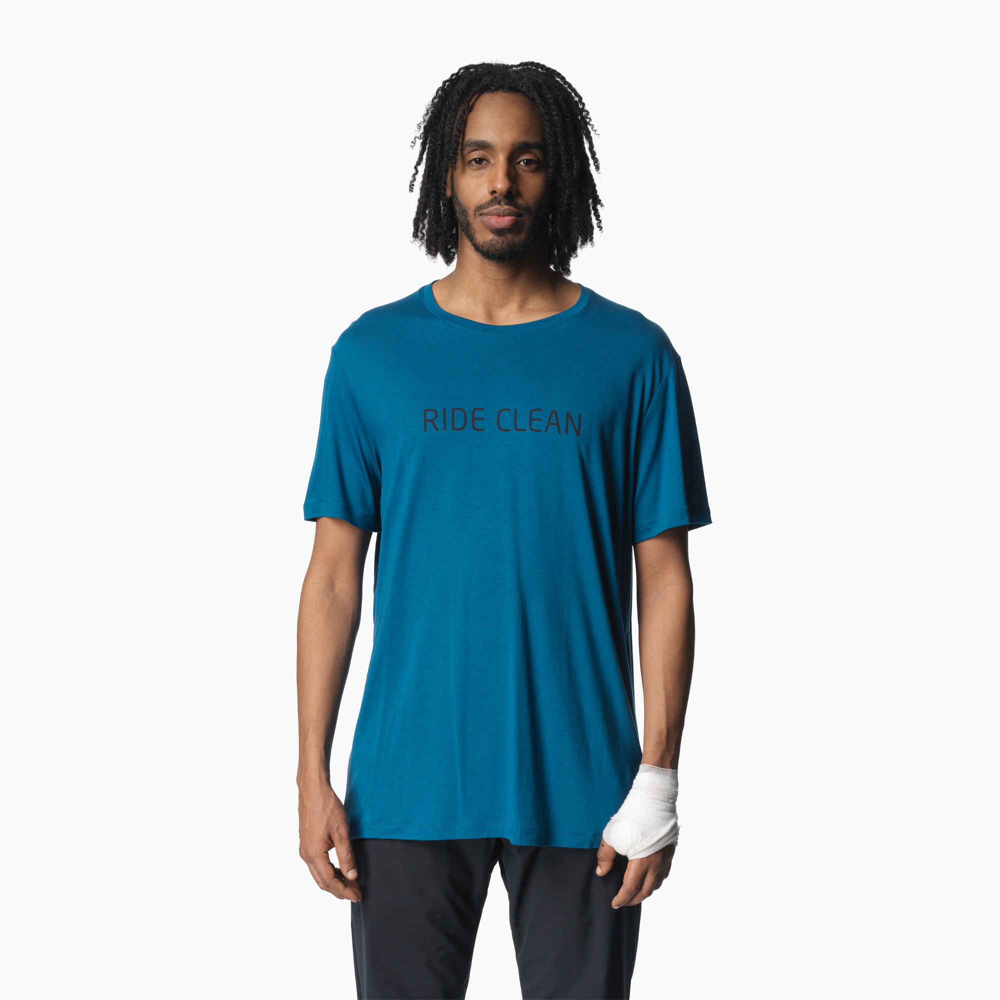 Férfi póló Houdini Tree Message Tee out of the blue. Méret: S