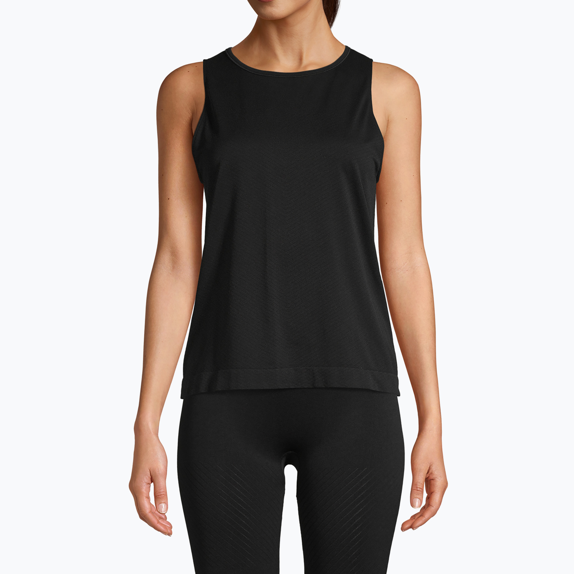 45%-kal olcsóbban.  Casall Essential Block Seamless női tréning top fekete 21114. Méret: S