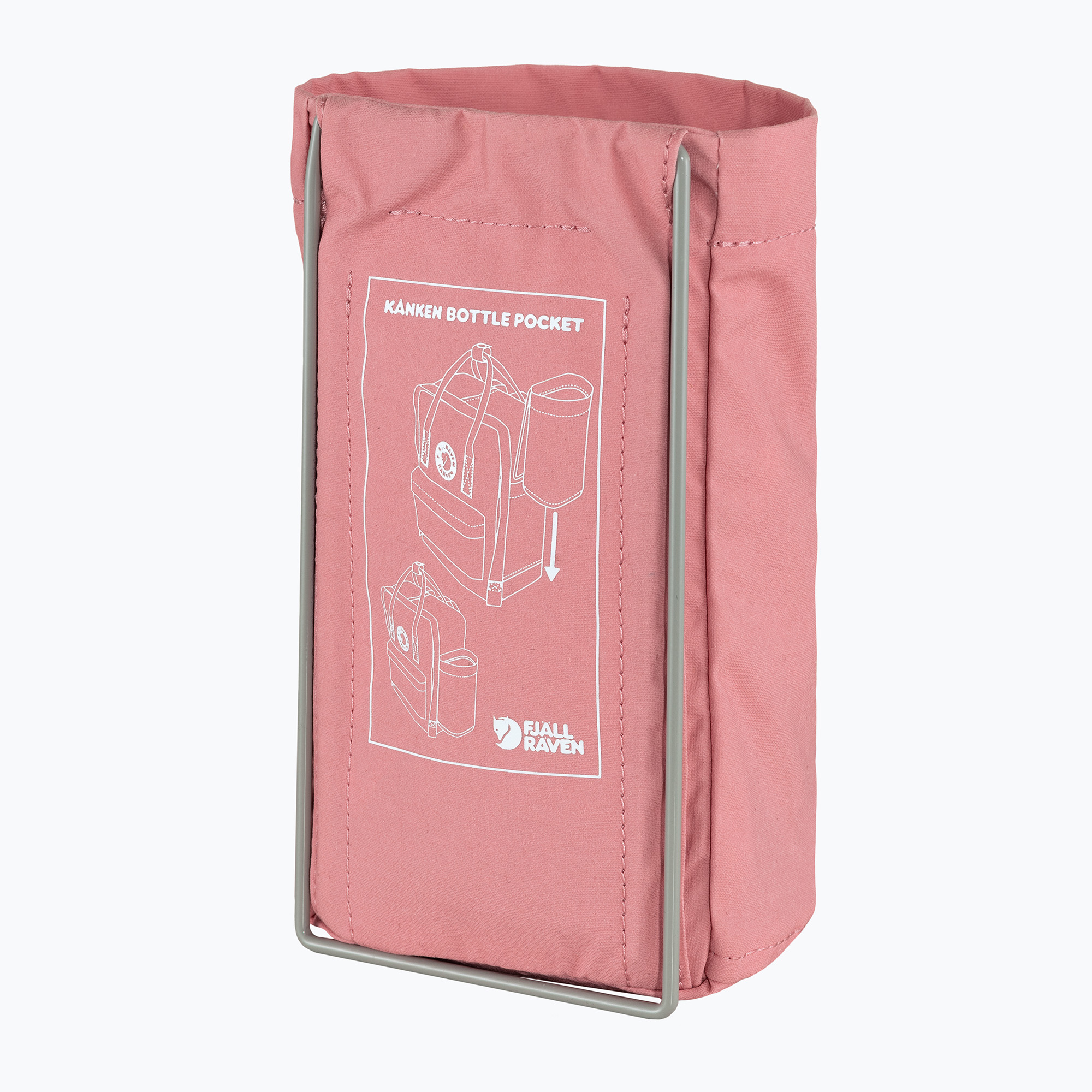 19%-kal olcsóbban.  Fjällräven Kanken Bottle Pocket rózsaszín F23793. Méret: OS