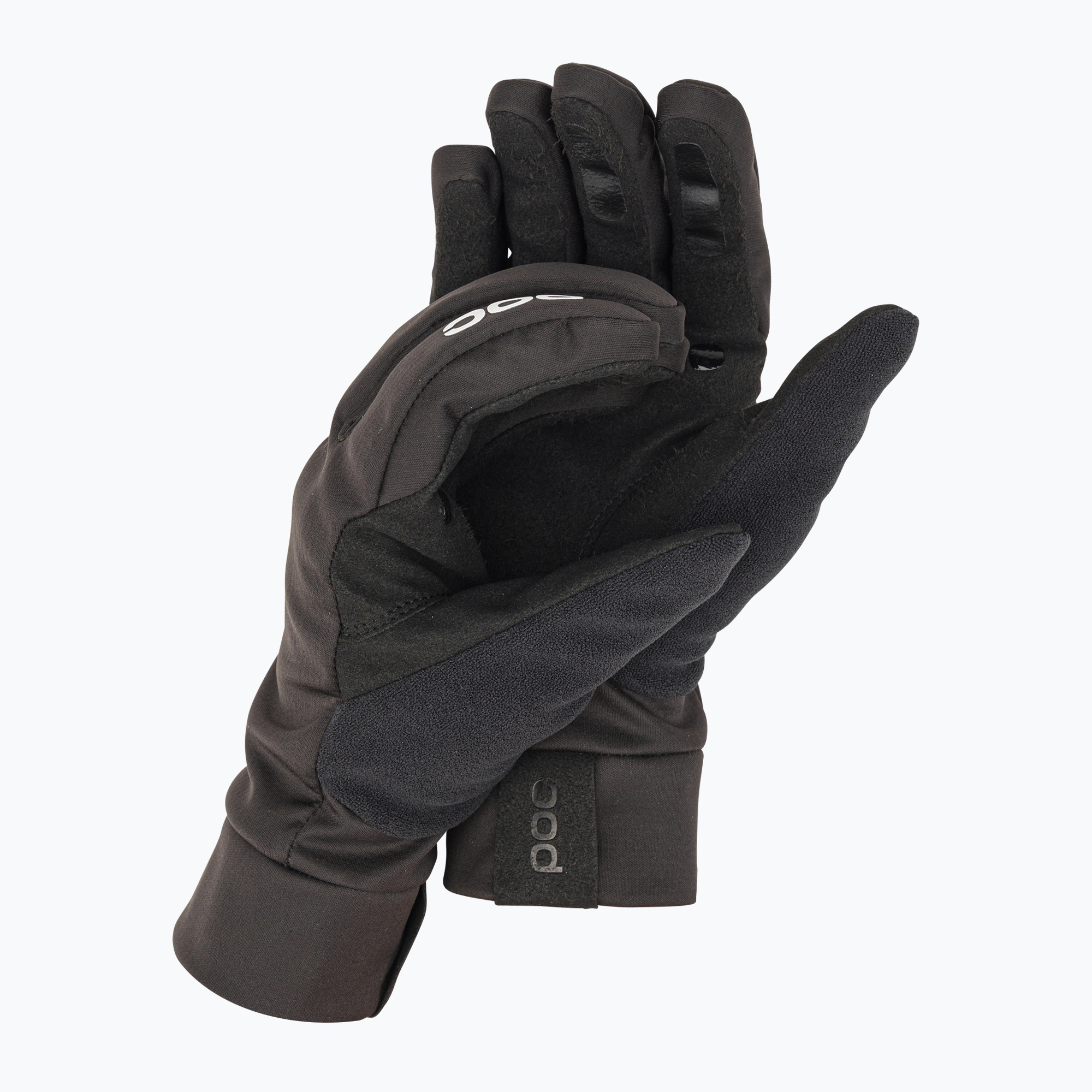 35%-kal olcsóbban.  Kerékpáros kesztyű POC Essential Softshell Glove uranium black. Méret: L