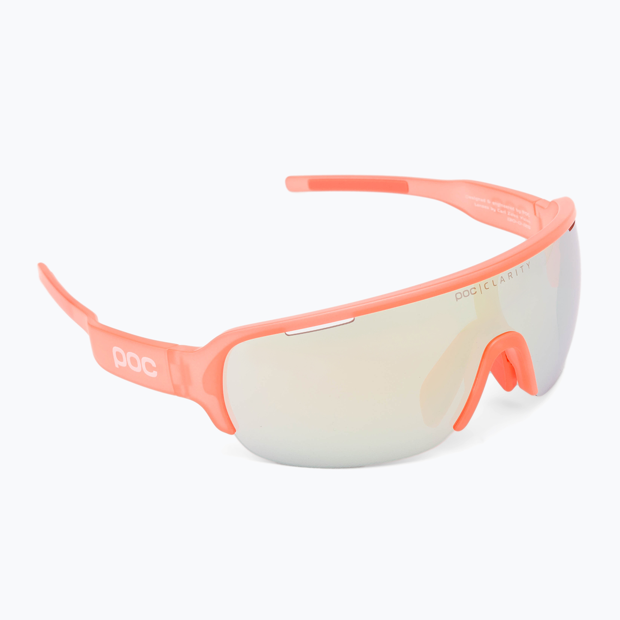 15%-kal olcsóbban.  POC Do Half Blade fluoreszkáló narancssárga áttetsző kerékpáros szemüveg. Méret: OS
