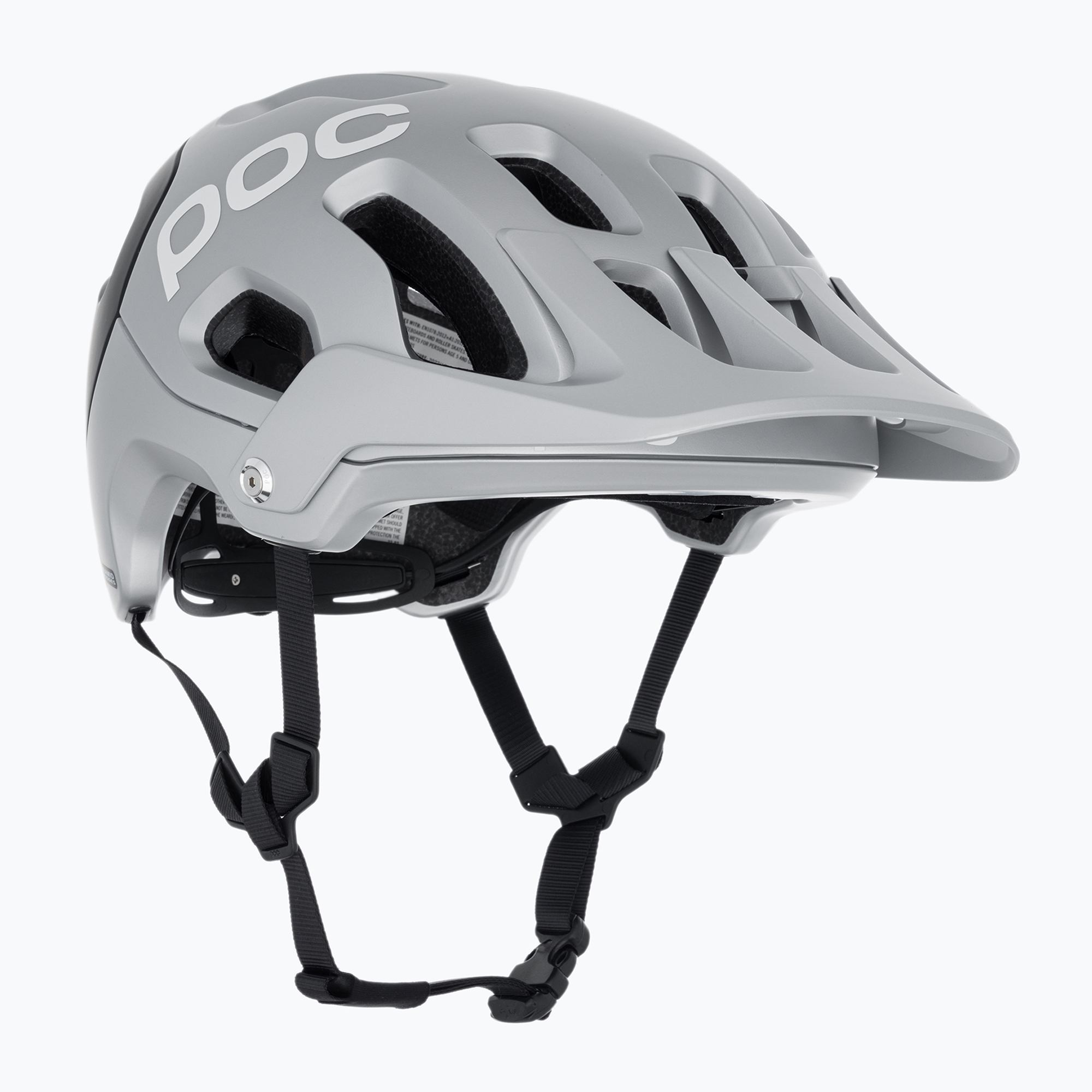 14%-kal olcsóbban.  MTB kerékpáros sisak POC Tectal Race MIPS argentit ezüst/urán fekete matt. Méret: 55-58 cm (M)
