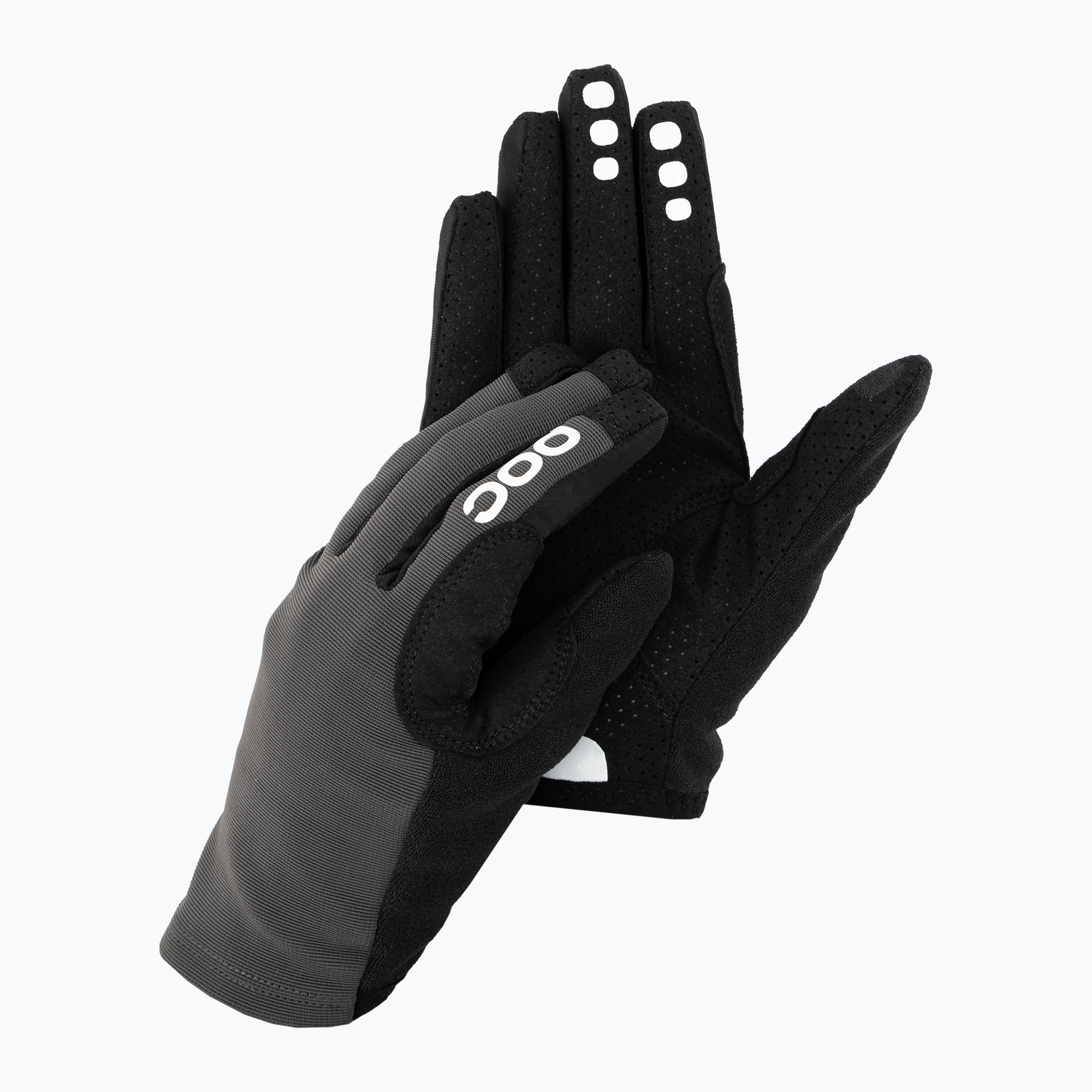 15%-kal olcsóbban.  Kerékpáros kesztyű POC Resistance Enduro sylvanite grey. Méret: M